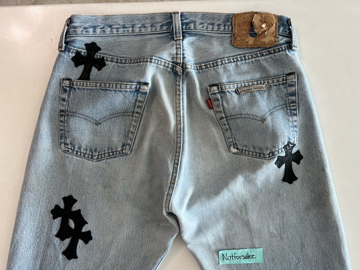 Chrome Hearts Chrome Hearts × Vintage Levi's denim jeans sz.28