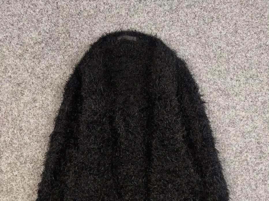 Japanese Brand Vintage 90's Japanese Black Mohair Style Fuzzy Sweater Size US S / EU 44-46 / 1 - 3 Thumbnail