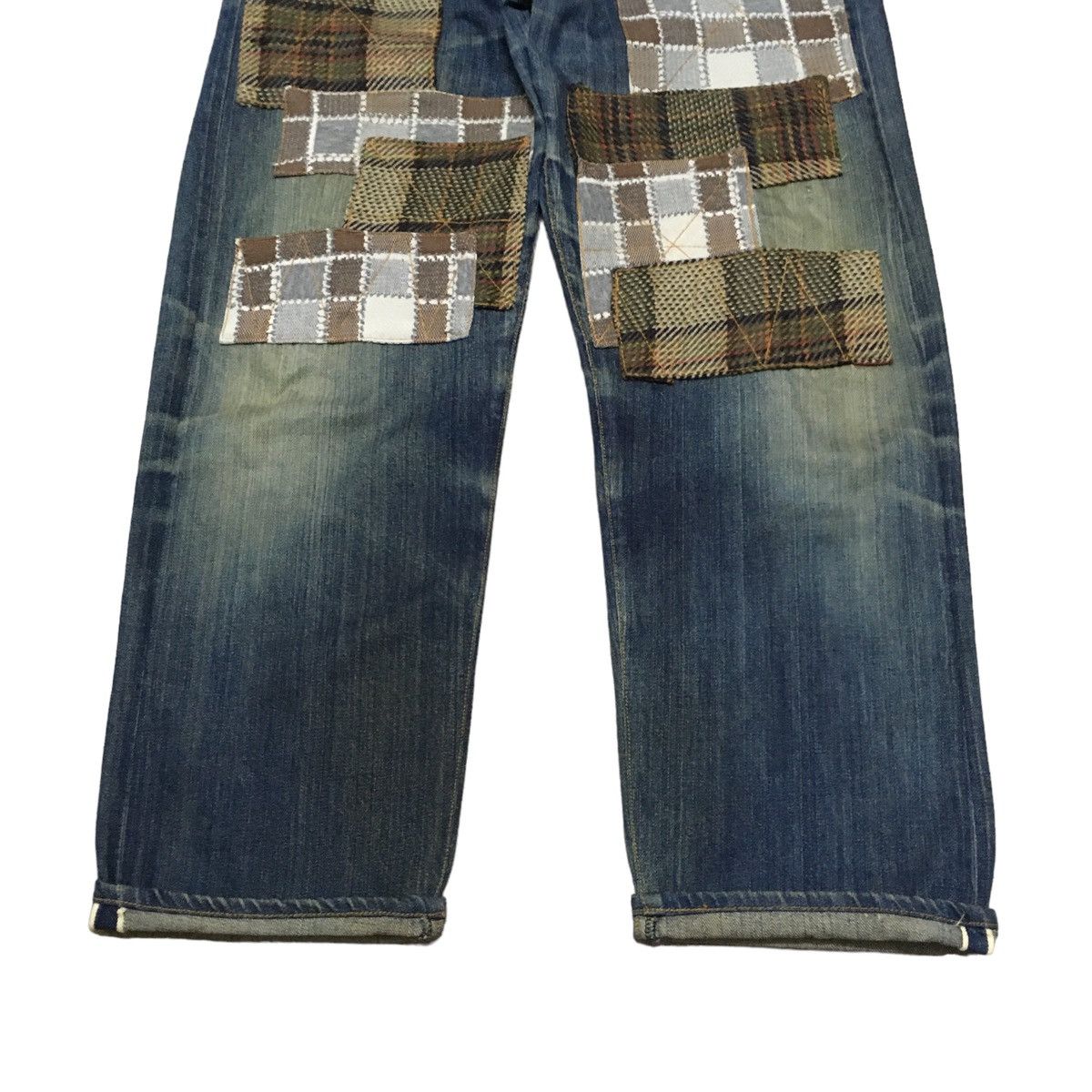 Levi's Rare Design Vintage Levis Lot 201 Buckle Belt Jeans 1990s Size US 36 / EU 52 - 6 Thumbnail