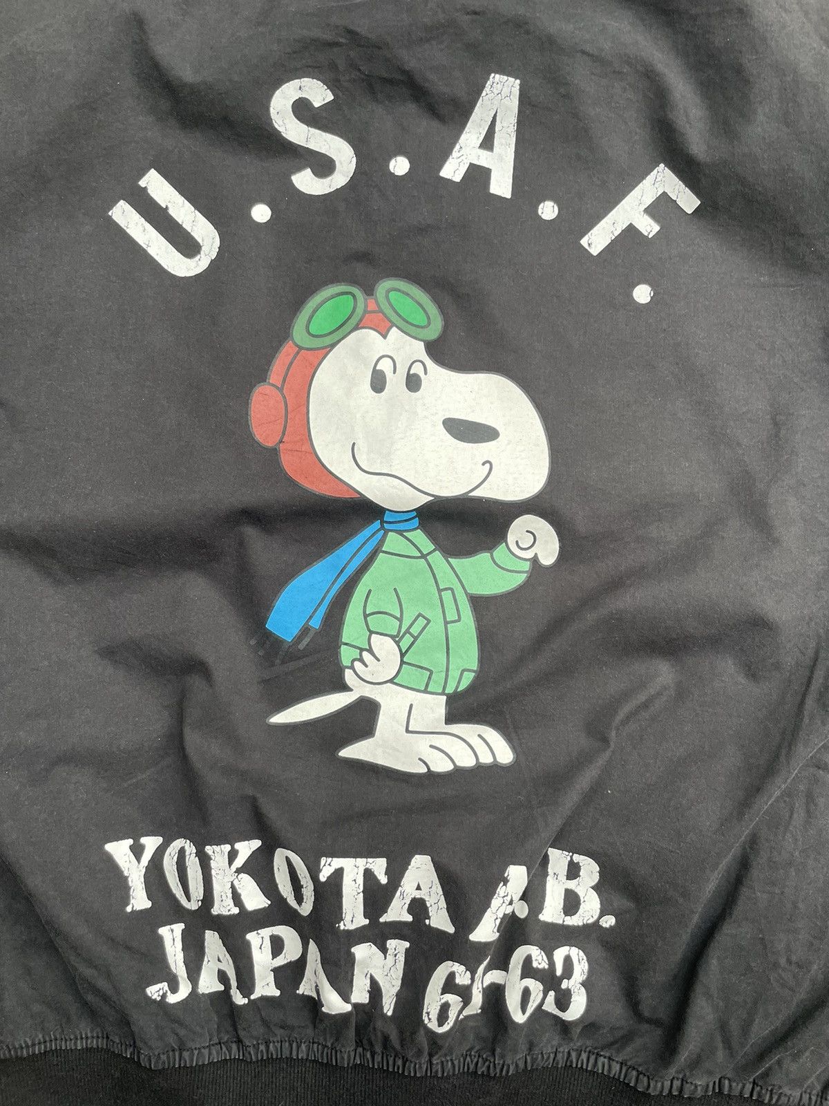 Other Snoopy USAF Bomber Jacket Size US XL / EU 56 / 4 - 8 Thumbnail