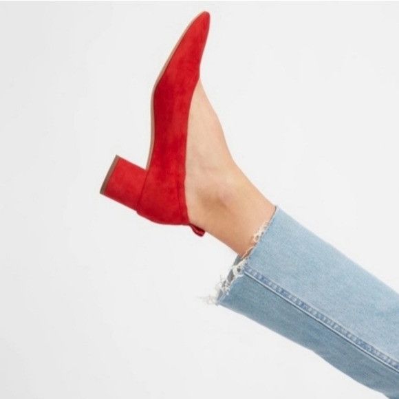 everlane red day heel