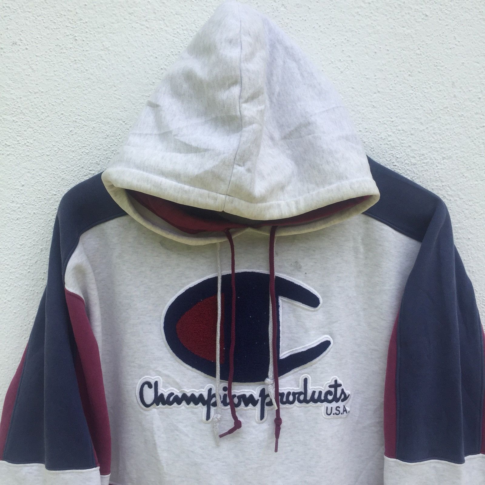 Champion Vintage Champion Product Big Embroidery Logo Hoodie Size US M / EU 48-50 / 2 - 2 Thumbnail