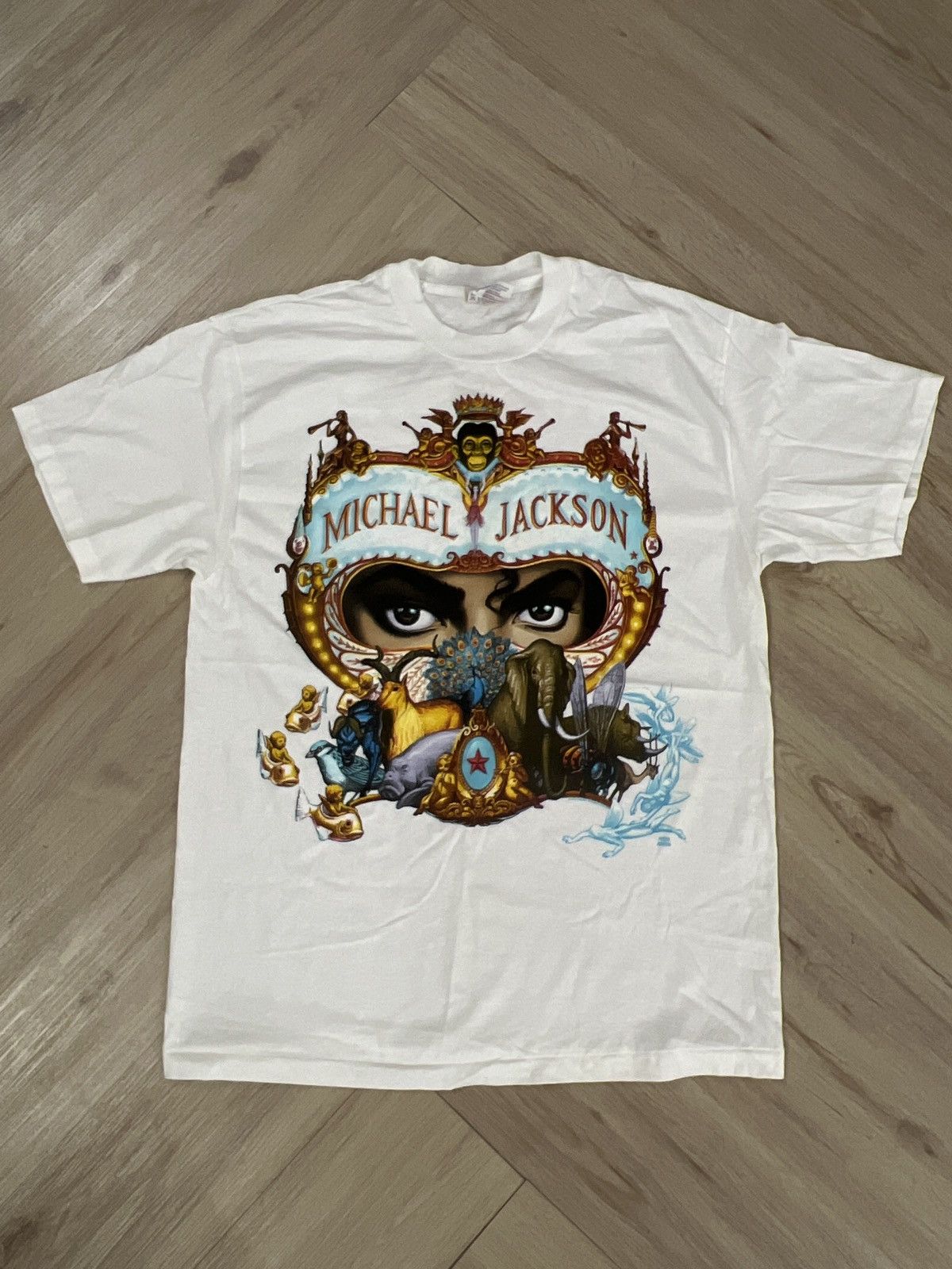 Vtg 90s Michael Jackson Tour Shirt