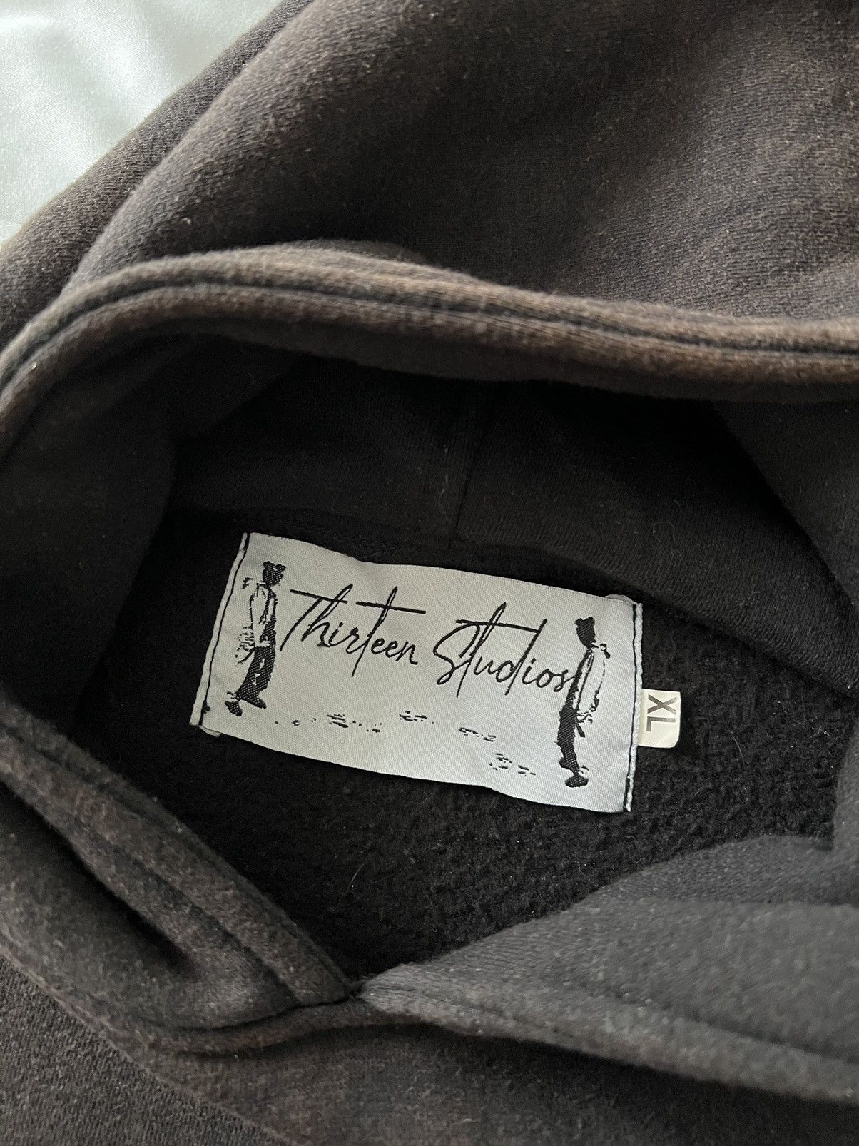 Other Thirteen Studios Single Layer Hoodie Black Acid - Size XL Size US XL / EU 56 / 4 - 3 Thumbnail