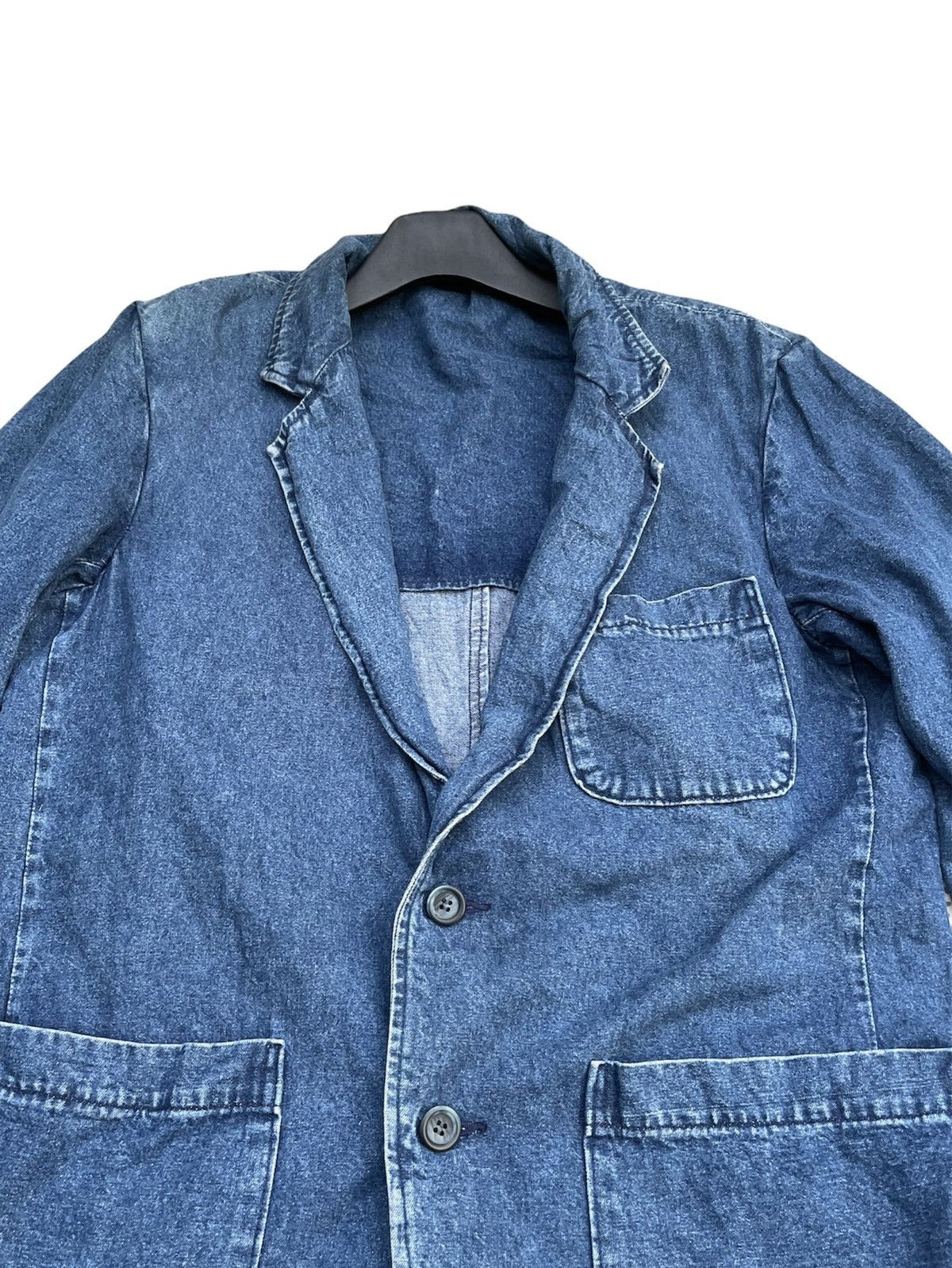 Le Grande Bleu (L.G.B.) × Wrangler Wrangler Vintage Denim Jacket Size US L / EU 52-54 / 3 - 3 Thumbnail
