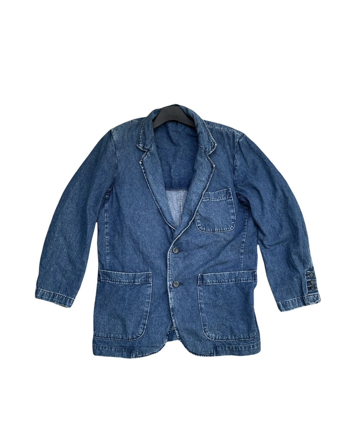 Le Grande Bleu (L.G.B.) × Wrangler Wrangler Vintage Denim Jacket Size US L / EU 52-54 / 3 - 1 Thumbnail