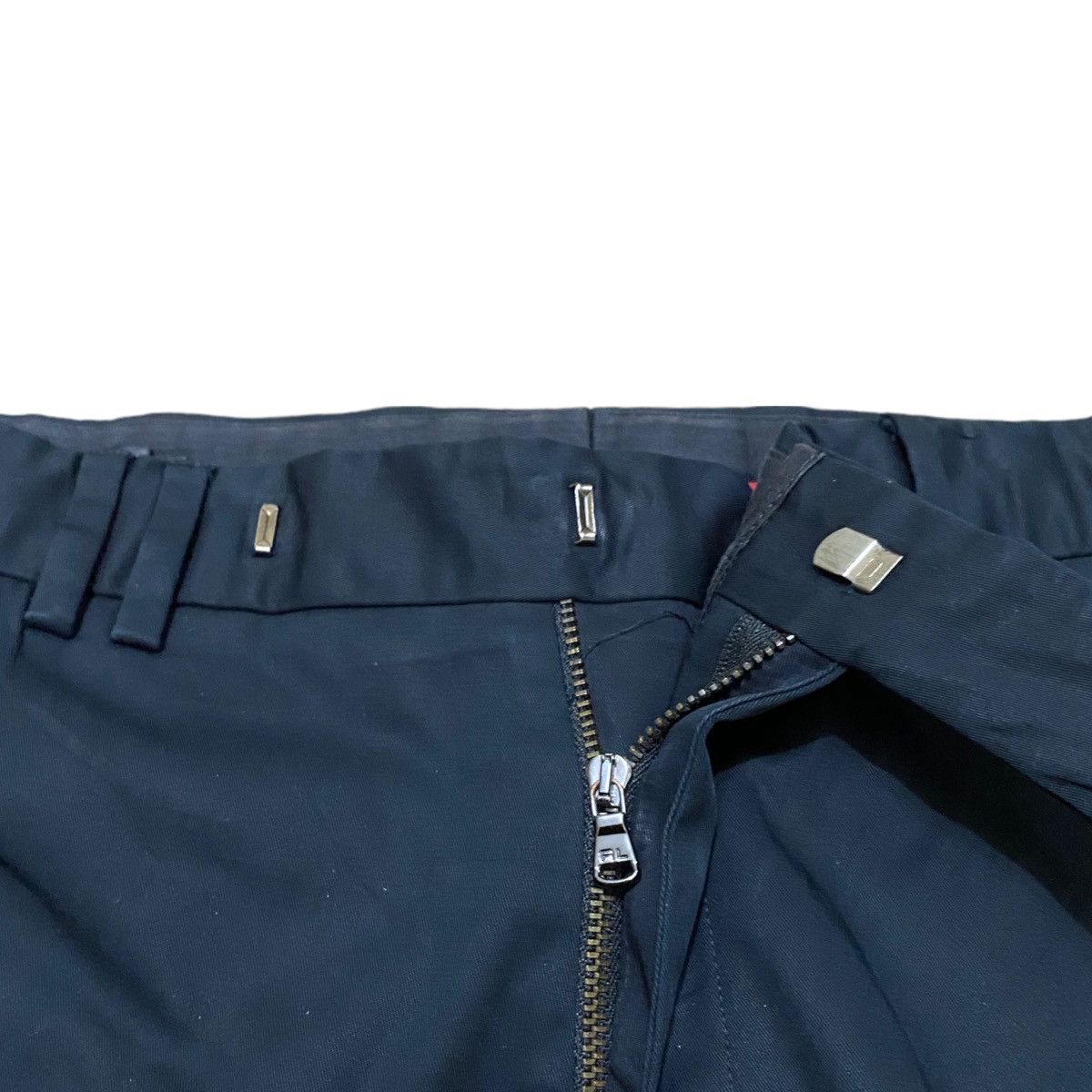 RRL Ralph Lauren × Ralph Lauren × Vintage Vintage Ralph Laurent Zip Leg Punk Trousers Pants Size US 32 / EU 48 - 8 Thumbnail