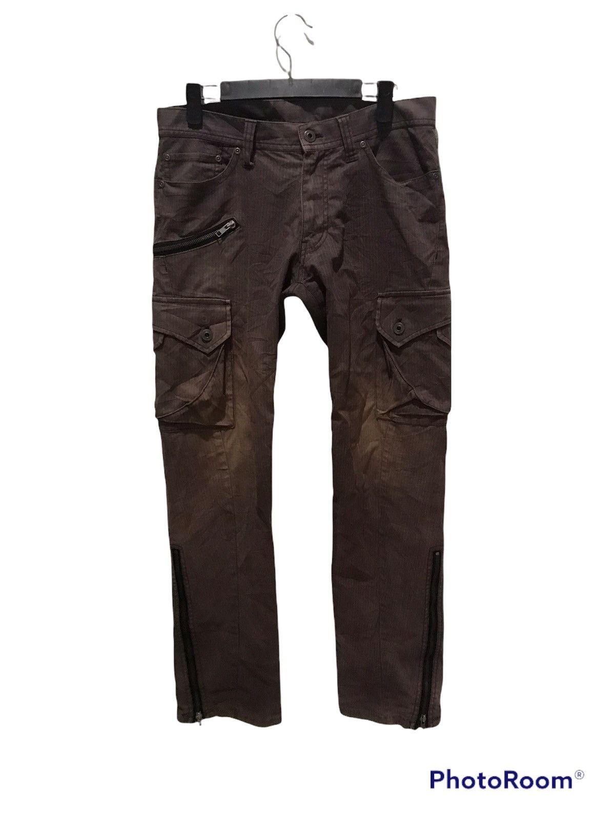 CARGO PANTS DISTRESS BONDAGE STYLE BY RUPERT JAPAN