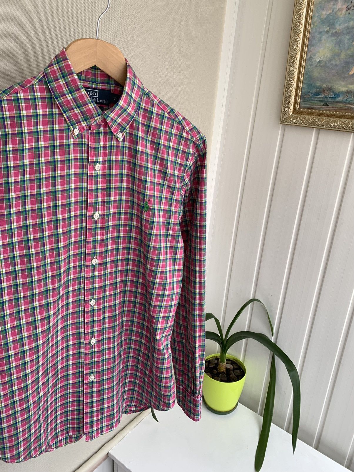 Polo Ralph Lauren × Ralph Lauren × Vintage Polo Ralph Lauren Vintage Long Sleeve Shirt Size S Size US S / EU 44-46 / 1 - 2 Thumbnail