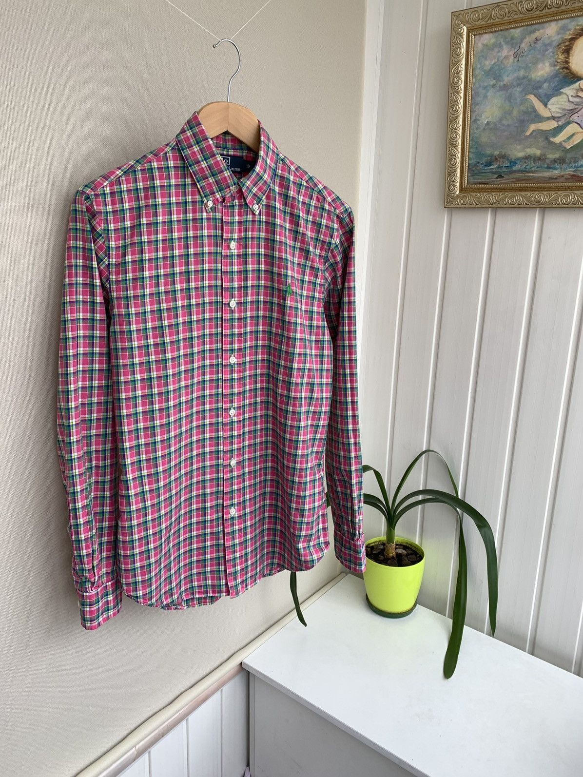 Polo Ralph Lauren × Ralph Lauren × Vintage Polo Ralph Lauren Vintage Long Sleeve Shirt Size S Size US S / EU 44-46 / 1 - 1 Thumbnail