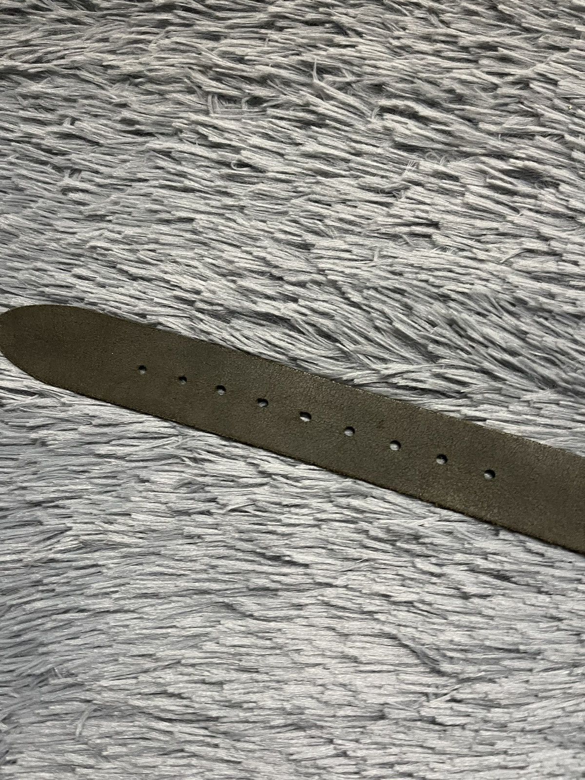 Cowboy Equipment × Genuine Leather × Vintage Vintage 90s biker motorcycle logo real leather belt Size 32 - 5 Thumbnail