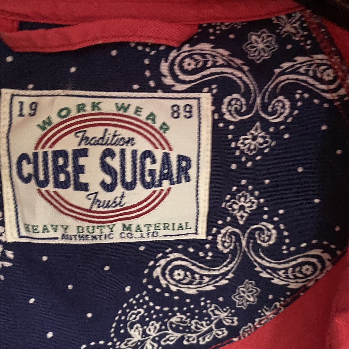 Japanese Brand × Vintage OFFER🔥Vintage Japanese Cube Sugar Jacket Hoodies Size US M / EU 48-50 / 2 - 9 Thumbnail