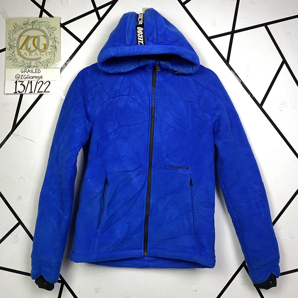 Japanese Brand × Le Coq Sportif Steal🔥 Le Coq Sportif Sweater Hoodie Fleece Embroidery Size US M / EU 48-50 / 2 - 1 Thumbnail