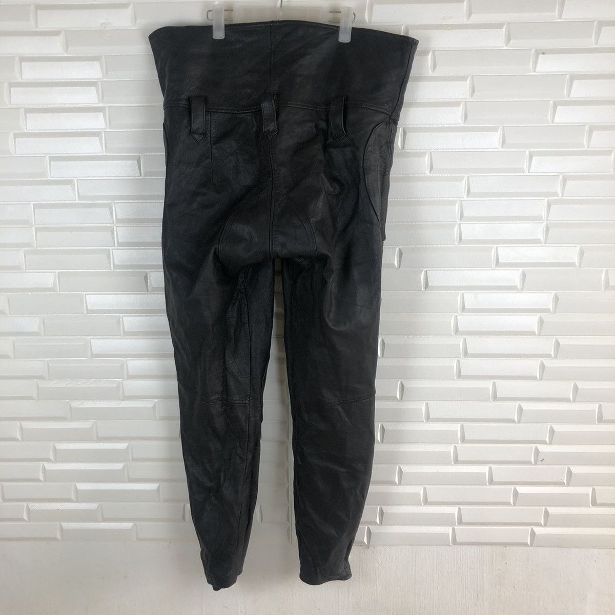 Japanese Brand ✈️🔥NANKAI RACING FULL LEATHER PANTS RARE🔥✈️ Size US 40 / EU 56 - 4 Thumbnail