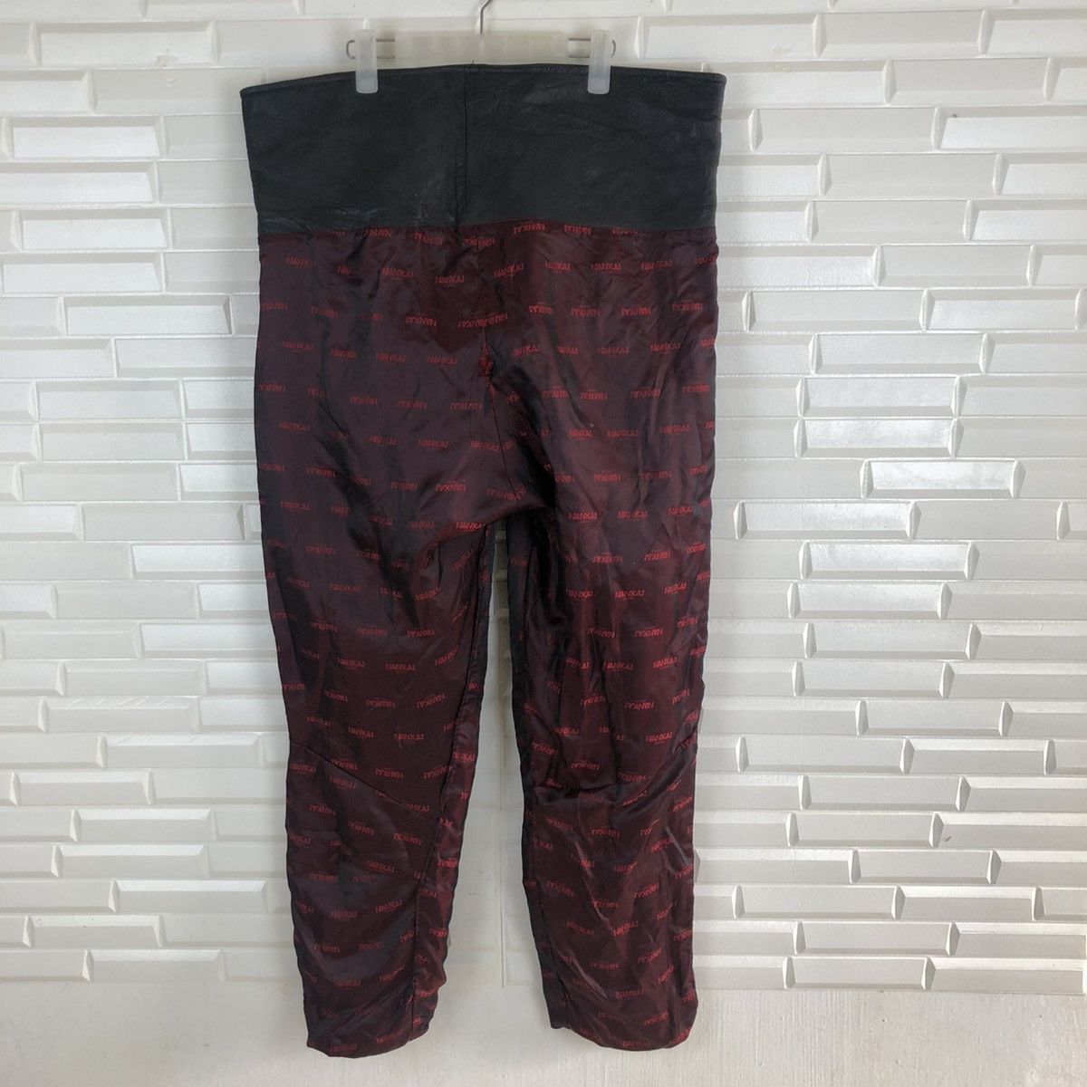 Japanese Brand ✈️🔥NANKAI RACING FULL LEATHER PANTS RARE🔥✈️ Size US 40 / EU 56 - 12 Thumbnail