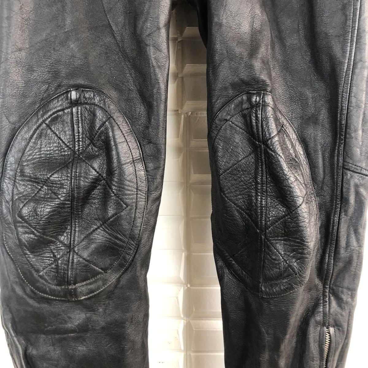 Japanese Brand ✈️🔥NANKAI RACING FULL LEATHER PANTS RARE🔥✈️ Size US 40 / EU 56 - 9 Thumbnail