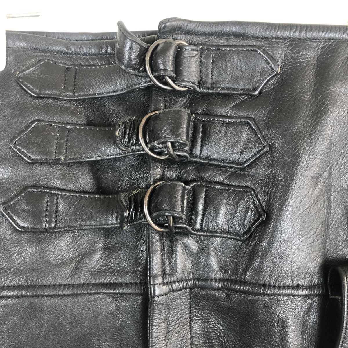 Japanese Brand ✈️🔥NANKAI RACING FULL LEATHER PANTS RARE🔥✈️ Size US 40 / EU 56 - 8 Thumbnail