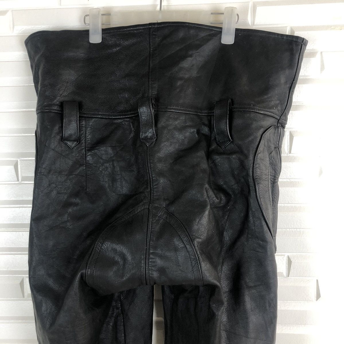 Japanese Brand ✈️🔥NANKAI RACING FULL LEATHER PANTS RARE🔥✈️ Size US 40 / EU 56 - 5 Thumbnail