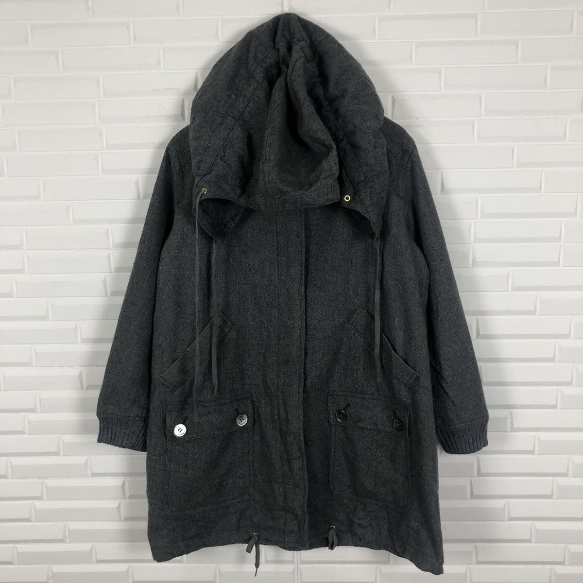 Issey Miyake ✈️🔥MERCIBEUCOUP BY ISSEY MIYAKE HEAVY HOODIE JACKET🔥✈️ Size US L / EU 52-54 / 3 - 1 Thumbnail