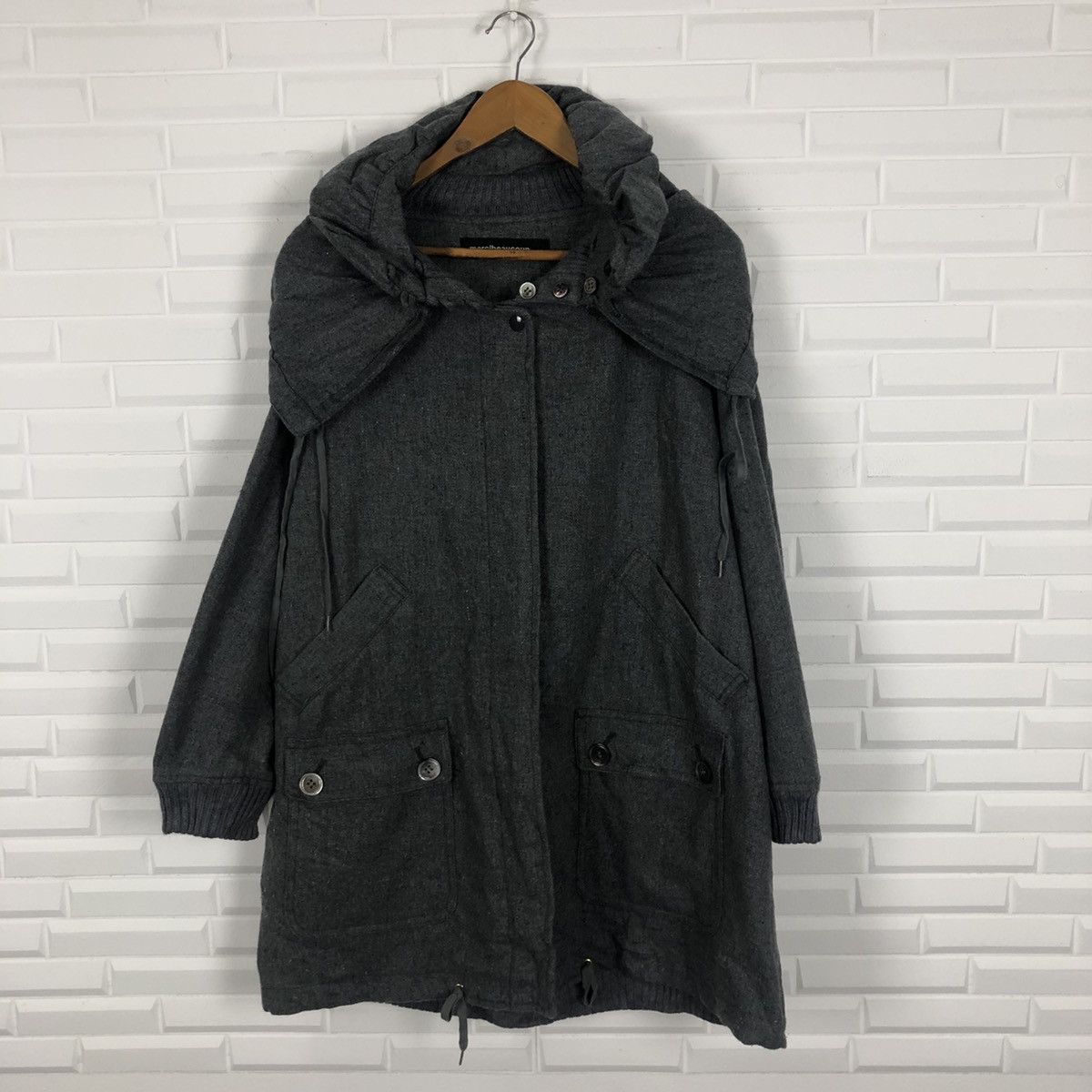 Issey Miyake ✈️🔥MERCIBEUCOUP BY ISSEY MIYAKE HEAVY HOODIE JACKET🔥✈️ Size US L / EU 52-54 / 3 - 6 Thumbnail