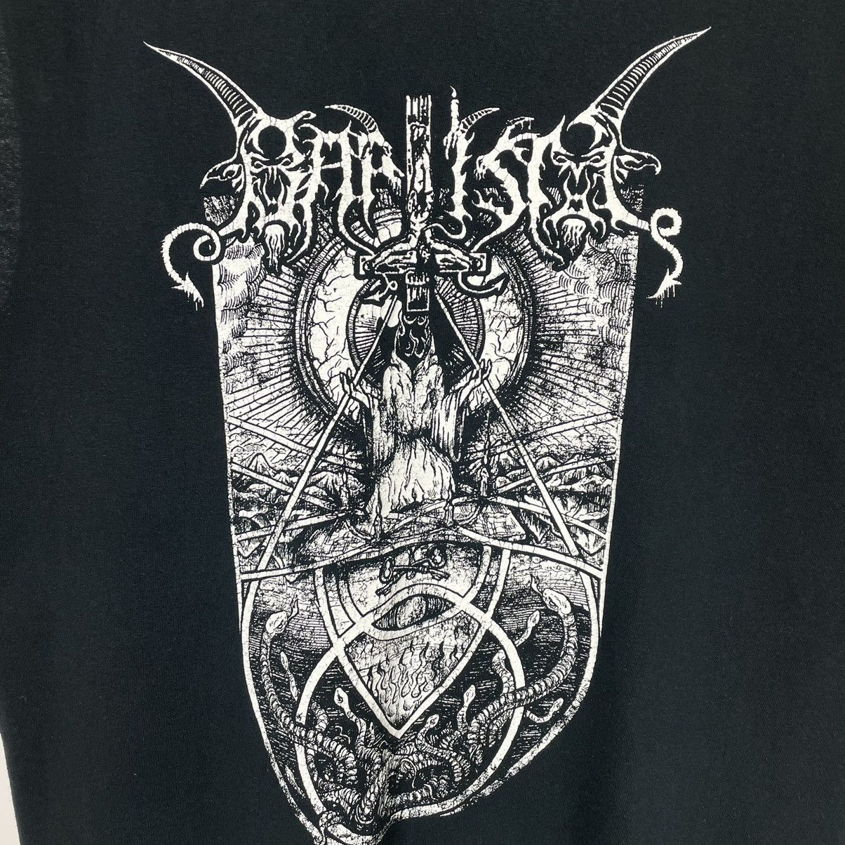 Band Tees 2000s Vintage Baptism T Shirt Rock Metal Size US L / EU 52-54 / 3 - 5 Thumbnail