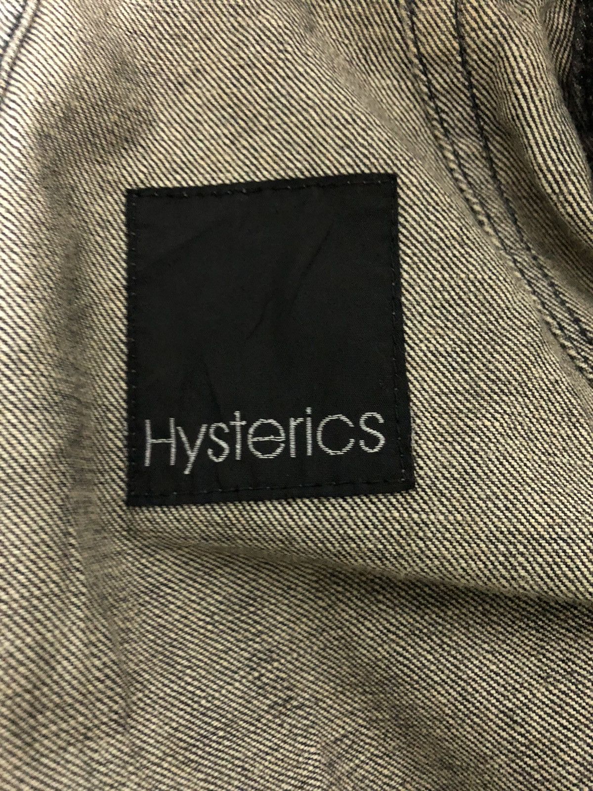 Hysteric Glamour HYSTERIC GLAMOUR DENIM DOUBLE COLLAR JACKET Size US S / EU 44-46 / 1 - 10 Thumbnail
