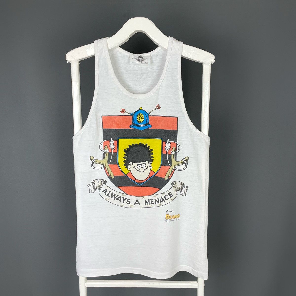 Cartoon Network × DC Comics × Vintage 1987 Dennis The Menace Movie Shirt Size US L / EU 52-54 / 3 - 1 Thumbnail