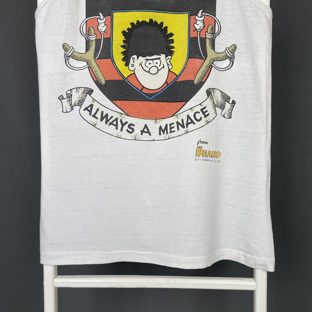 Cartoon Network × DC Comics × Vintage 1987 Dennis The Menace Movie Shirt Size US L / EU 52-54 / 3 - 4 Thumbnail