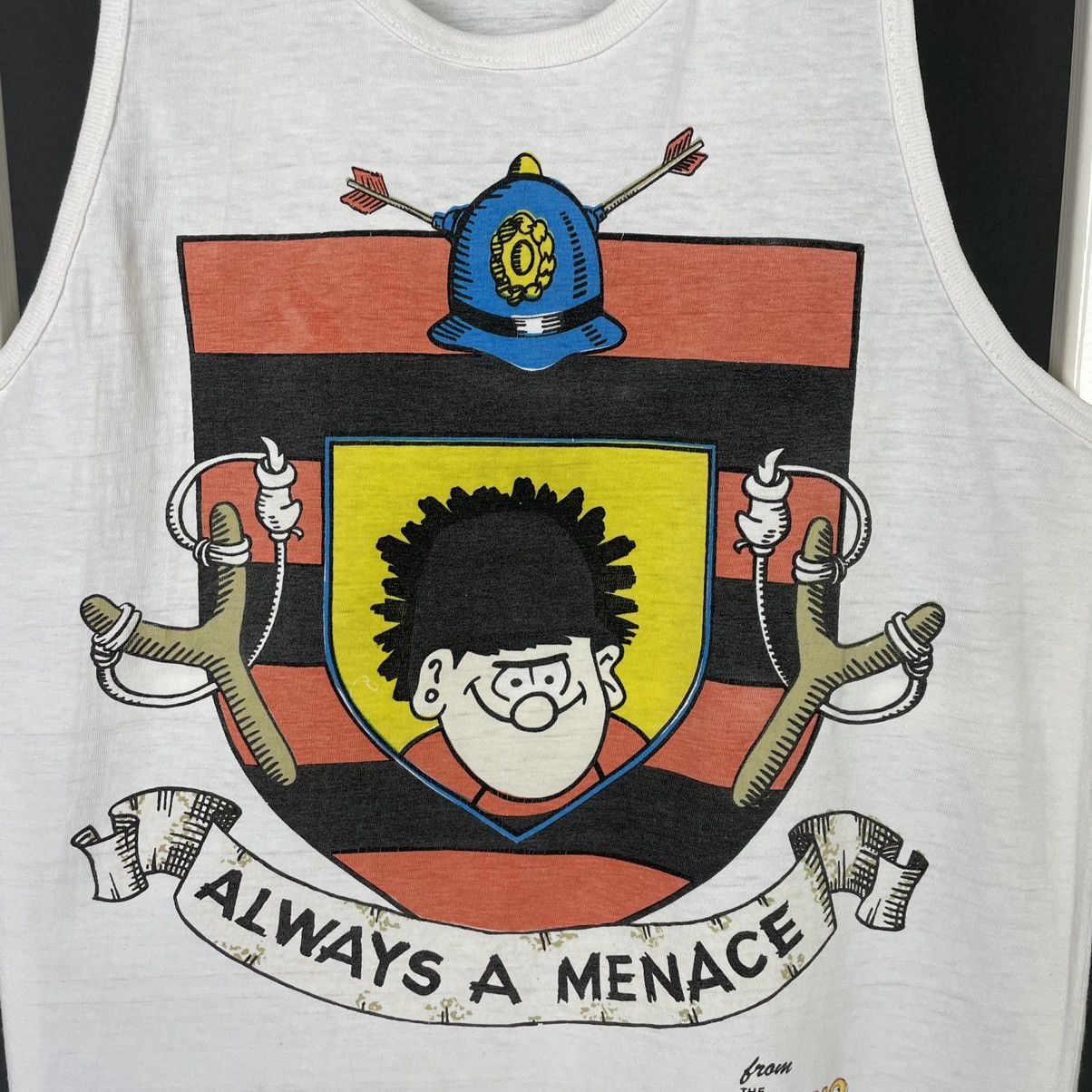 Cartoon Network × DC Comics × Vintage 1987 Dennis The Menace Movie Shirt Size US L / EU 52-54 / 3 - 7 Thumbnail