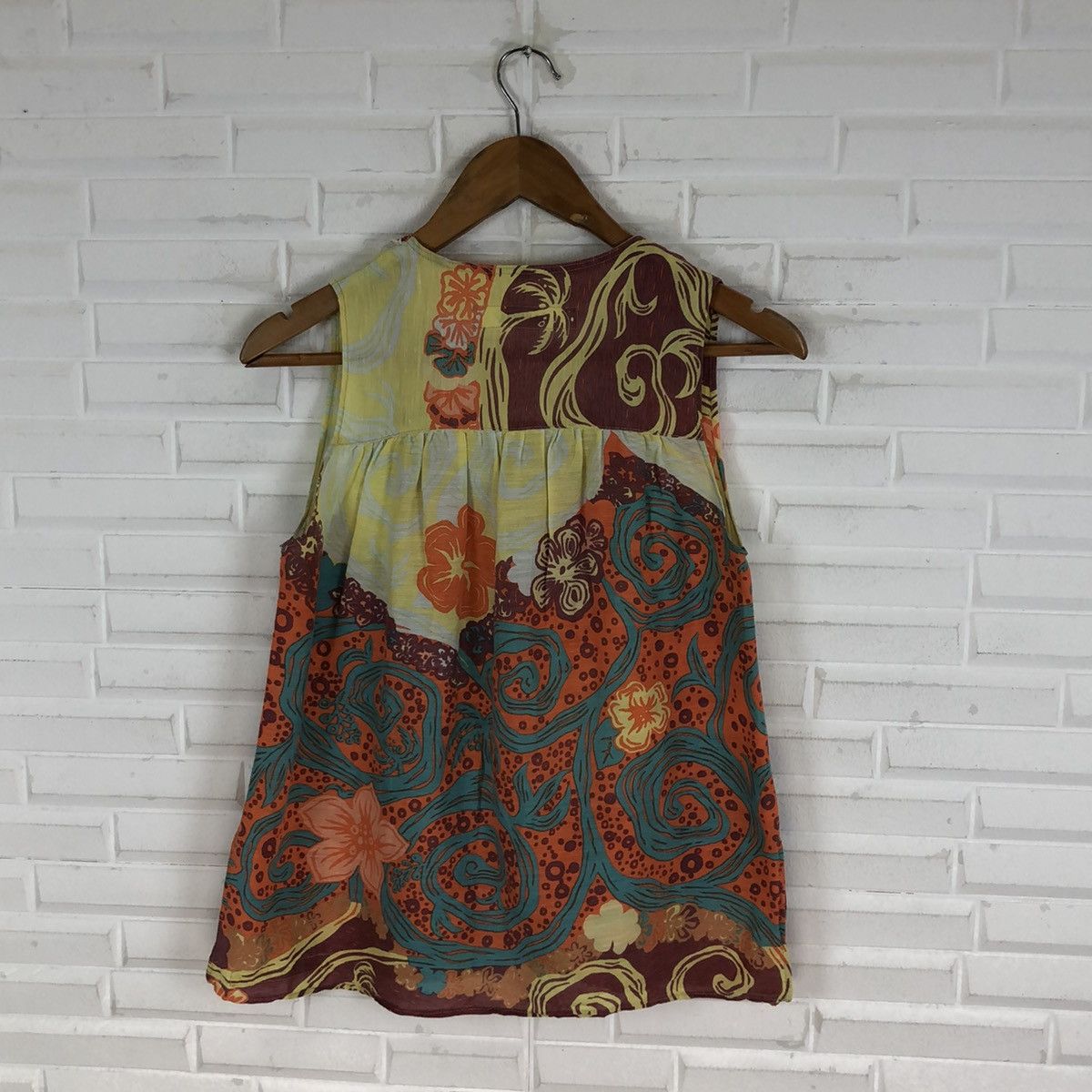 Kapital × Vintage KAPITAL TANKTOP FLORAL NICE DESIGN Size US S / EU 44-46 / 1 - 8 Thumbnail
