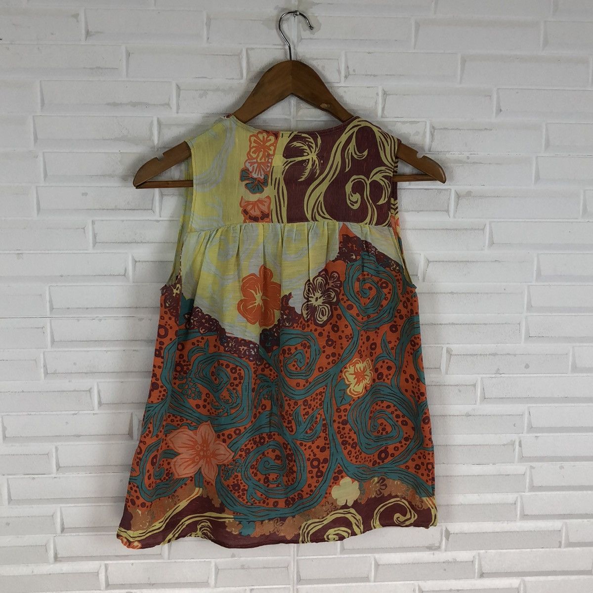 Kapital × Vintage KAPITAL TANKTOP FLORAL NICE DESIGN Size US S / EU 44-46 / 1 - 9 Thumbnail