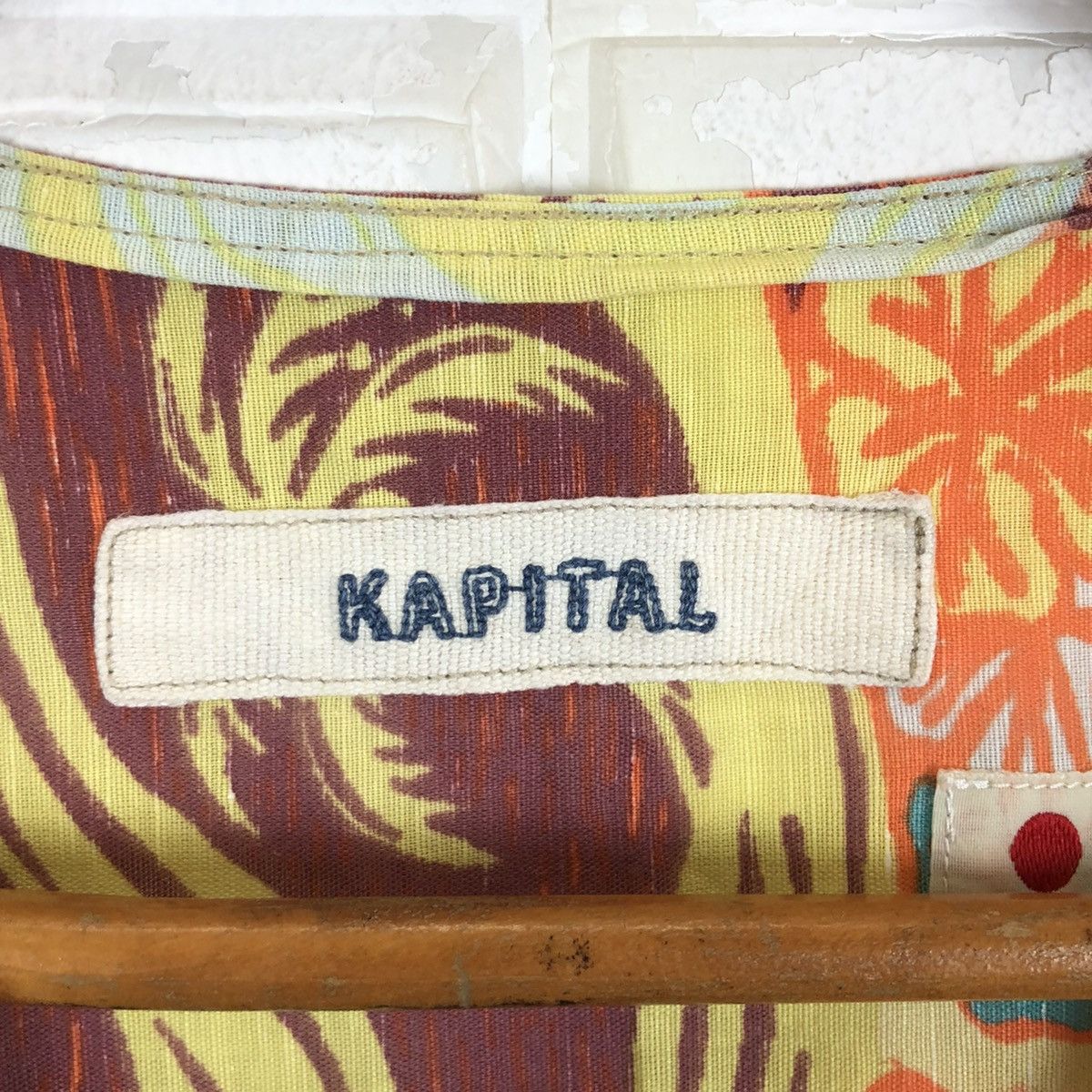 Kapital × Vintage KAPITAL TANKTOP FLORAL NICE DESIGN Size US S / EU 44-46 / 1 - 11 Thumbnail