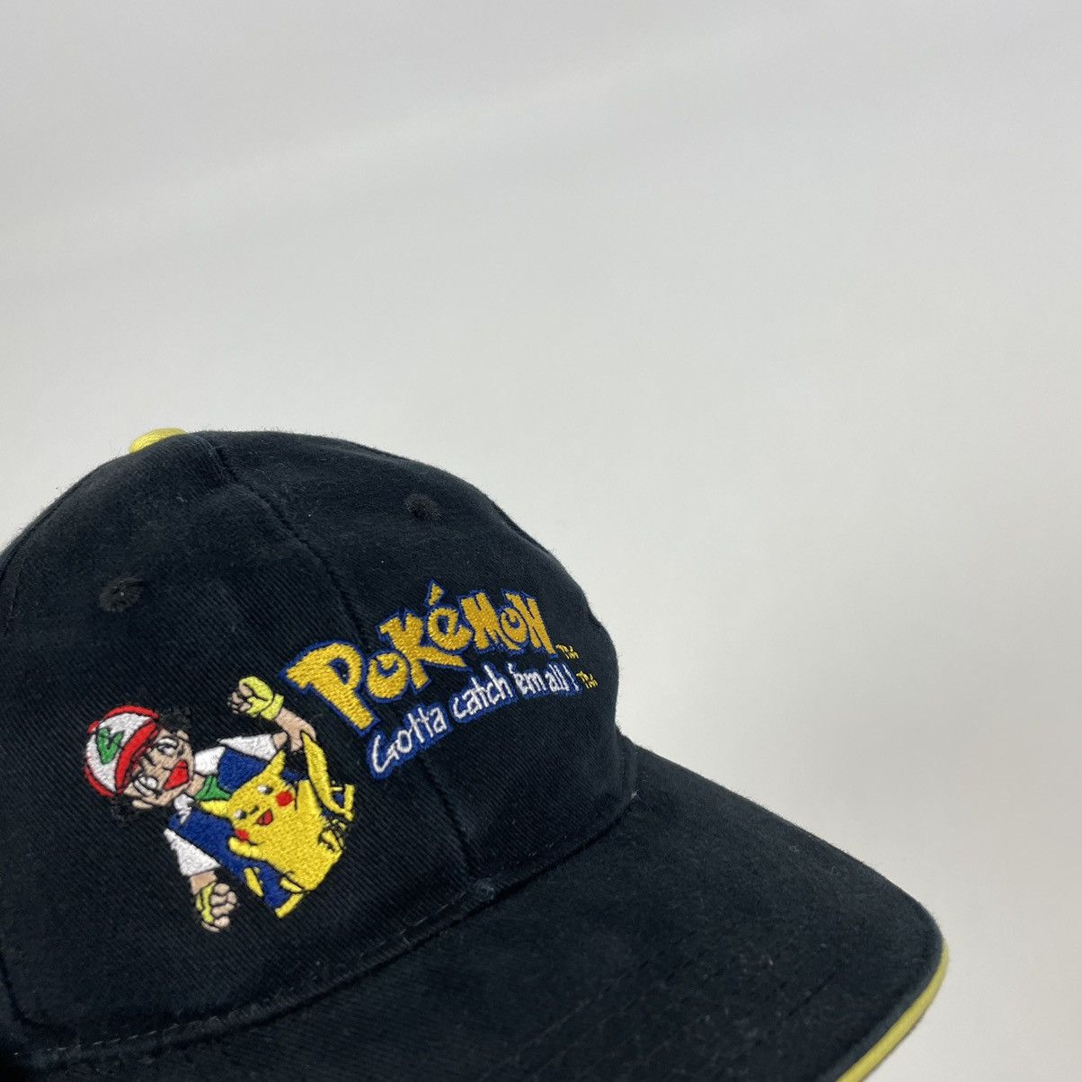 Nintendo 2000 Vintage Pokemon Nintendo Cap Small Size Size ONE SIZE - 5 Thumbnail
