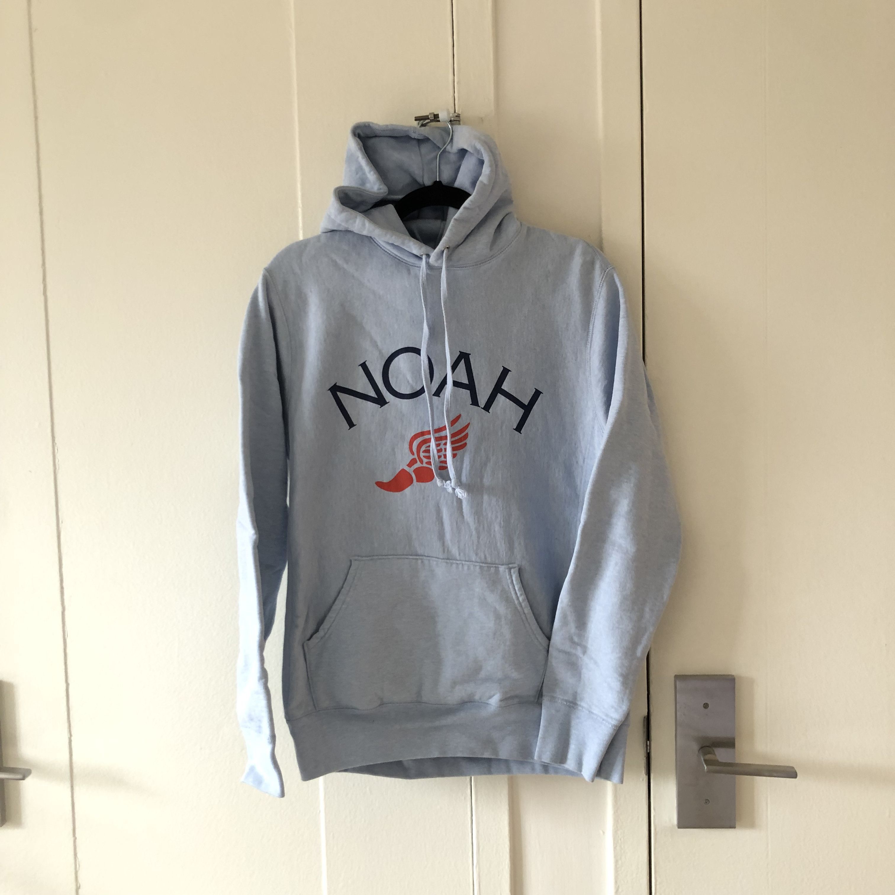 Noah Noah Winged Foot Core Logo Hoodie | Grailed