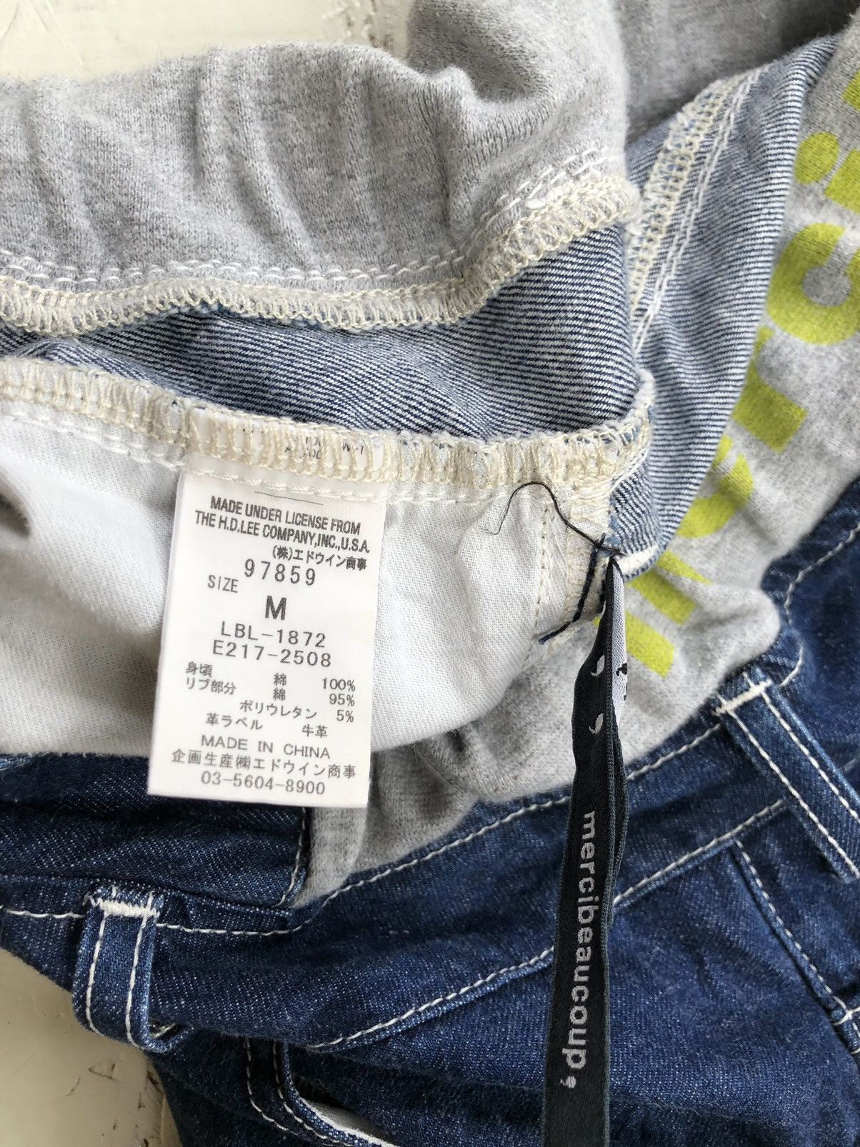 Issey Miyake × Lee × mercibeaucoup Mercibeaucoup x Lee denim joggers Size US 32 / EU 48 - 17 Thumbnail
