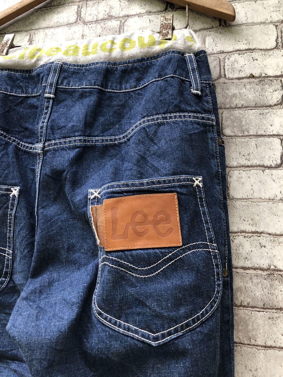 Issey Miyake × Lee × mercibeaucoup Mercibeaucoup x Lee denim joggers Size US 32 / EU 48 - 3 Thumbnail