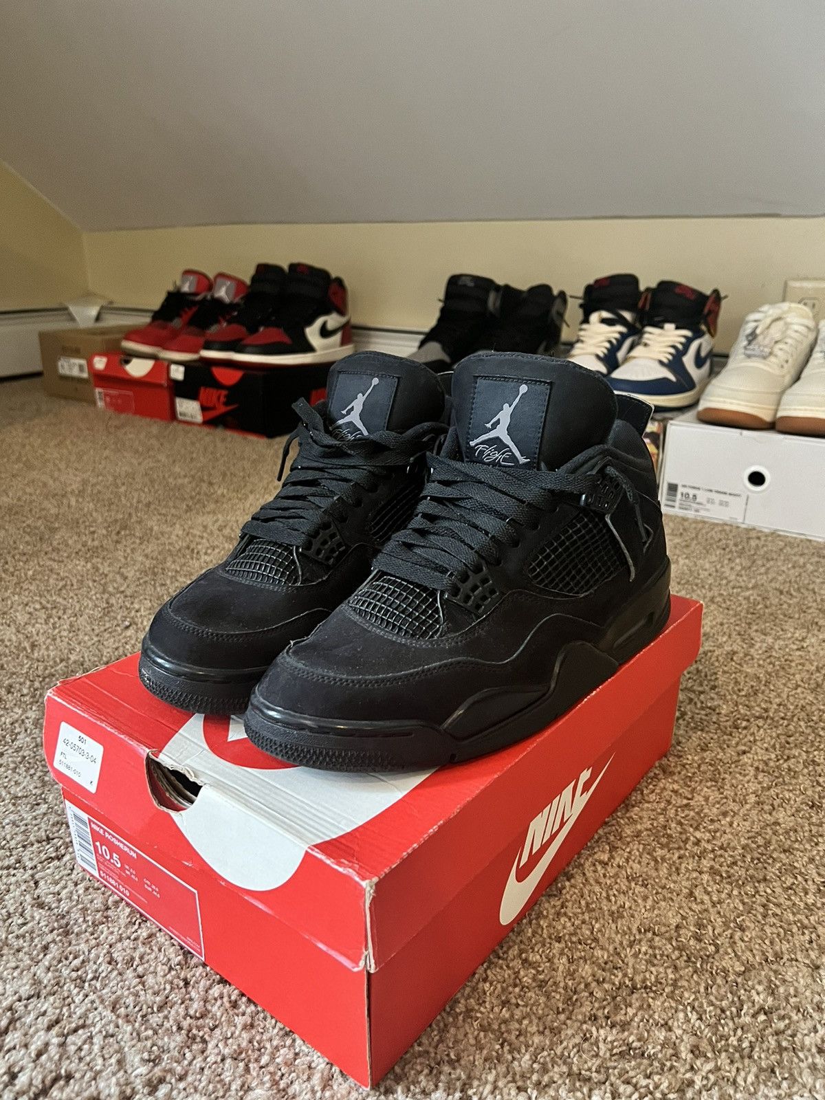 Air Jordan Black Cat Size 10