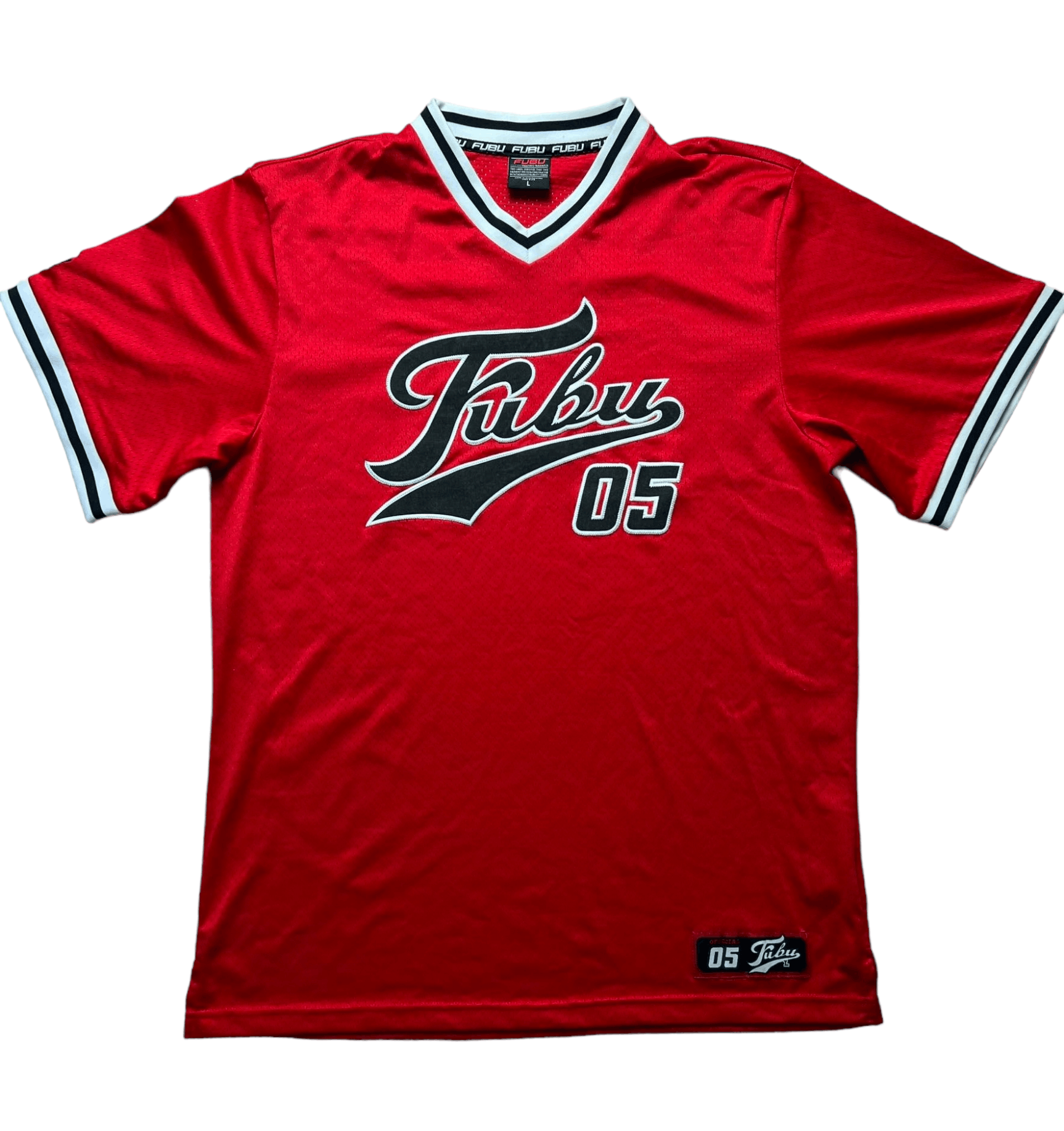 Fubu × Sportswear × Streetwear Fubu Jersey vintage hip hop t-shirt 90s ...