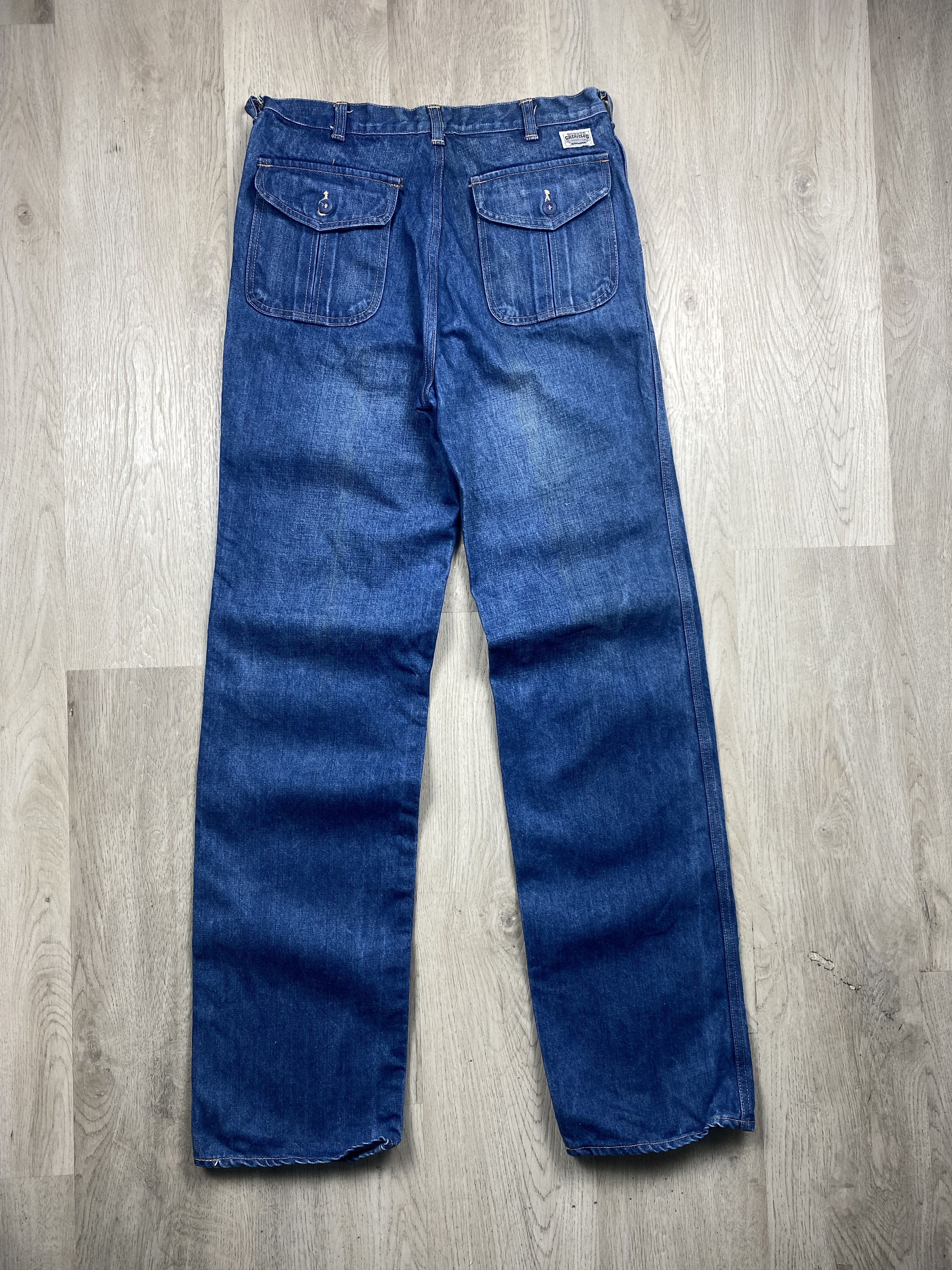 Japanese Brand Bobson Great Club Vintage Mens Denim Pants Jeans Workwear Size US 32 / EU 48 - 1 Preview