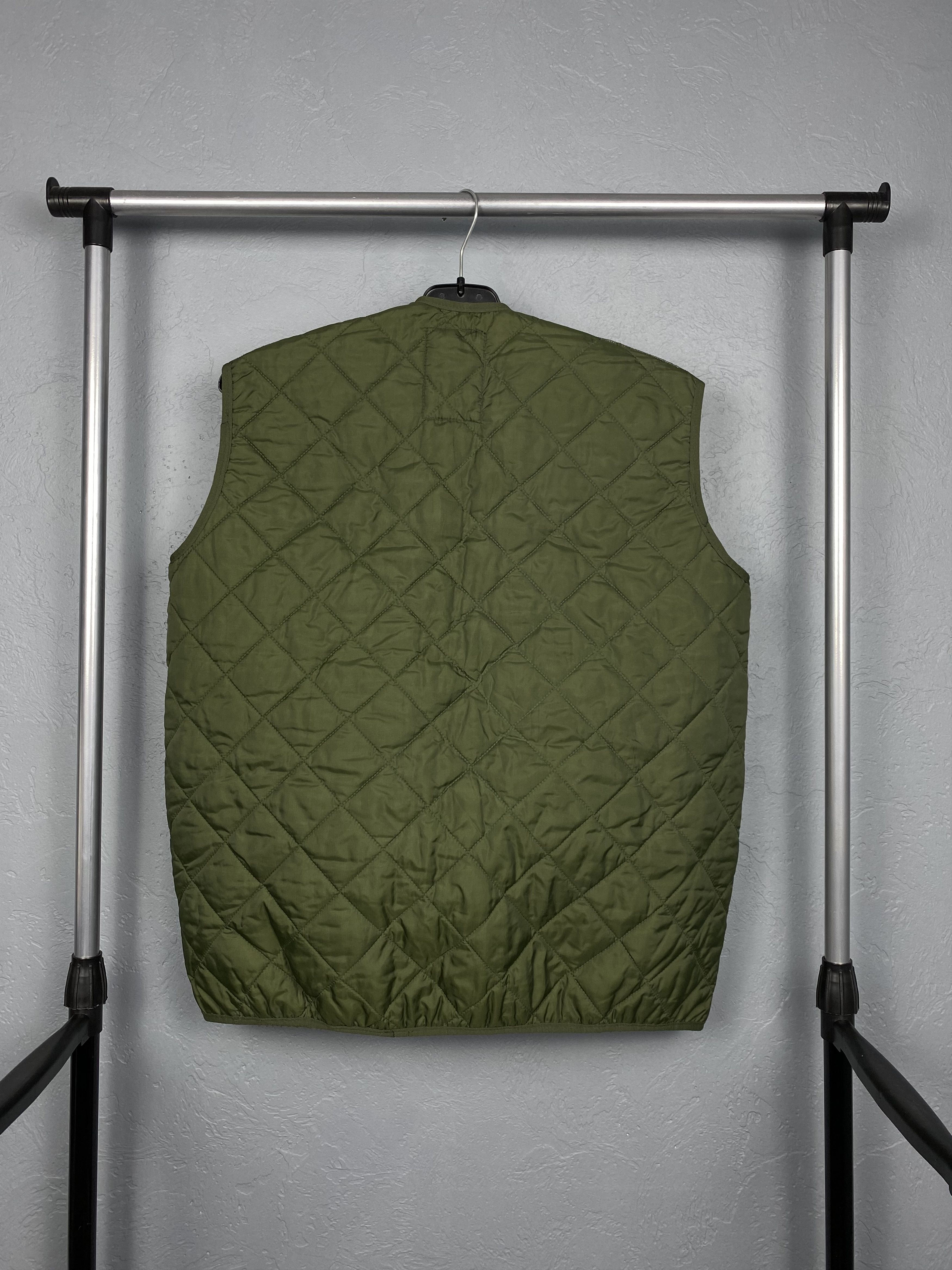 Japanese Brand Vintage Army Liner Quilted Parachute Vest Size US L / EU 52-54 / 3 - 4 Thumbnail