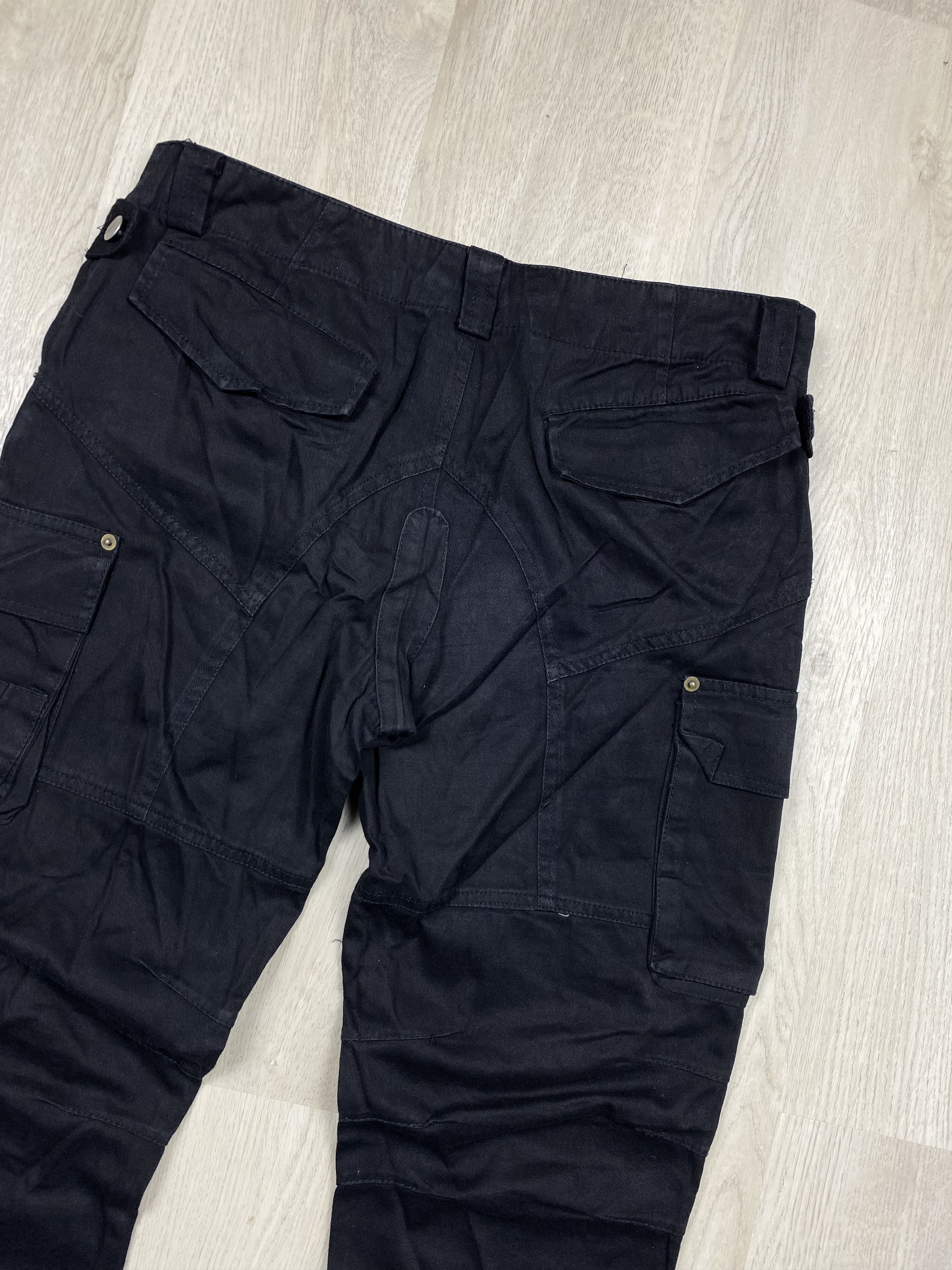 If Six Was Nine Joge Martin (Craftsman Hand Made Denim) Cargo Pants Size US 34 / EU 50 - 7 Thumbnail