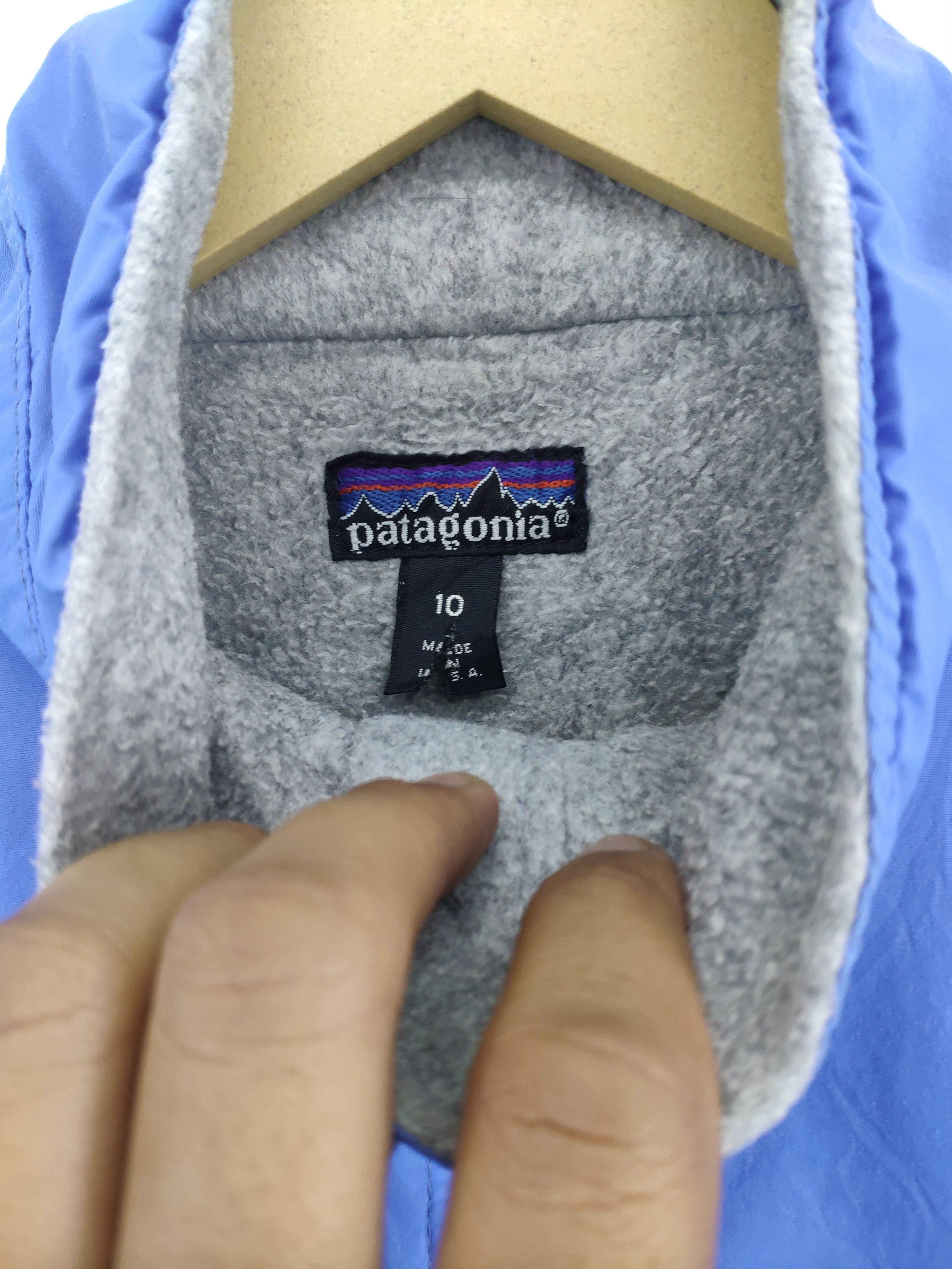 Patagonia × Vintage Vintage Patagonia Gorpcore Jacket Lining Fleece Made In USA Size US M / EU 48-50 / 2 - 3 Thumbnail