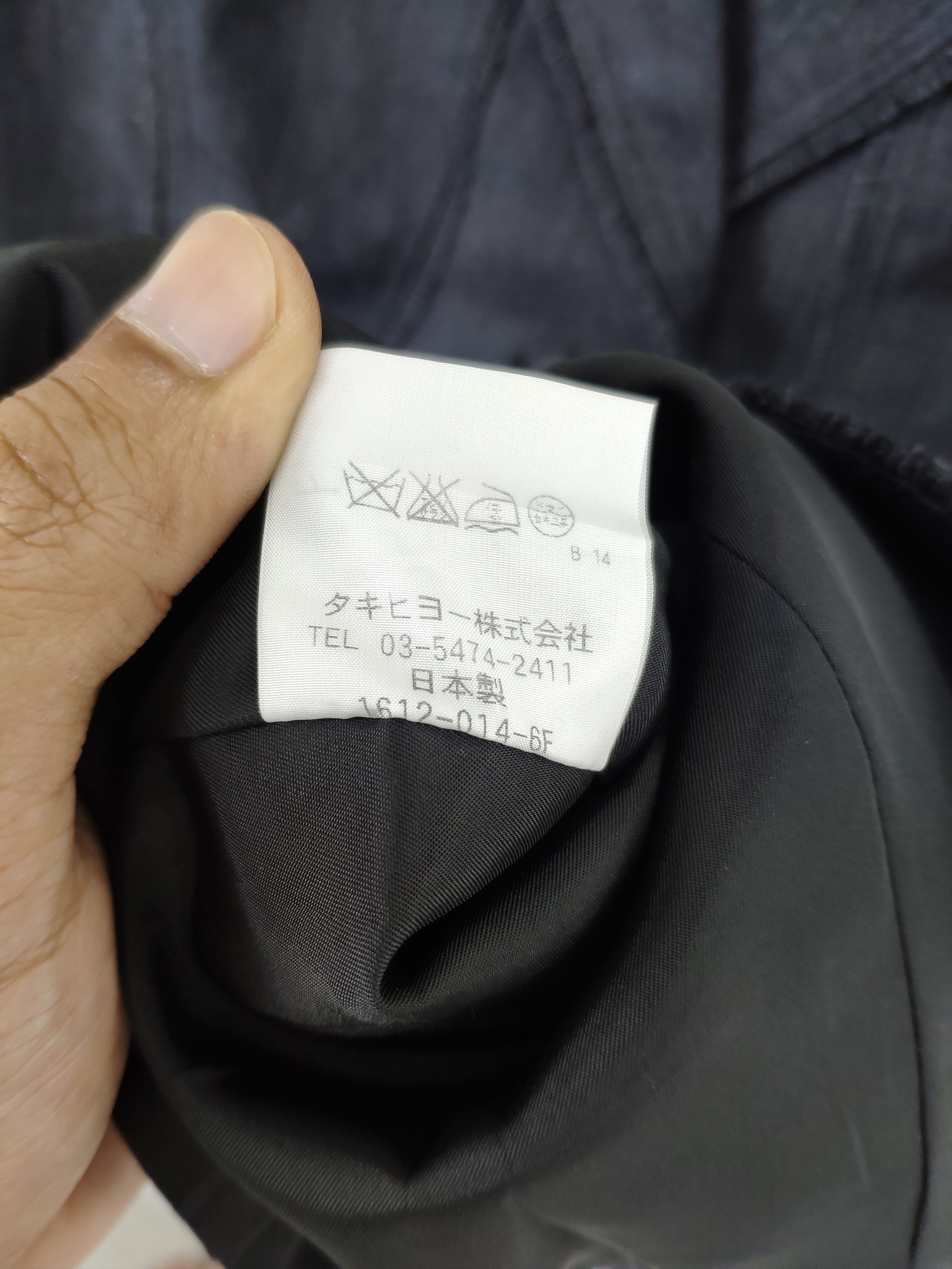 Japanese Brand Anne Klein Wool Blazer Avant Garde Size S / US 4 / IT 40 - 5 Thumbnail