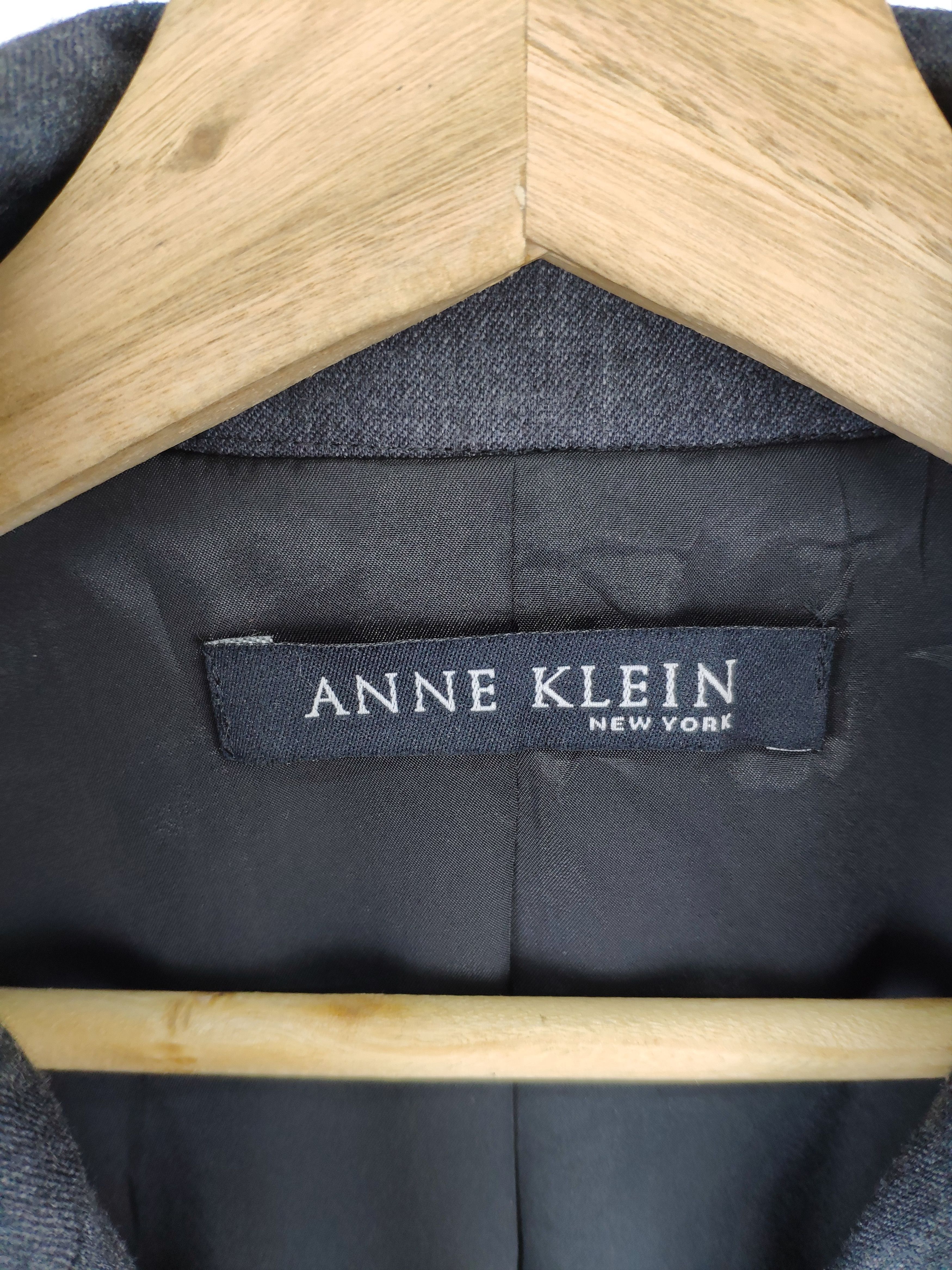 Japanese Brand Anne Klein Wool Blazer Avant Garde Size S / US 4 / IT 40 - 3 Thumbnail