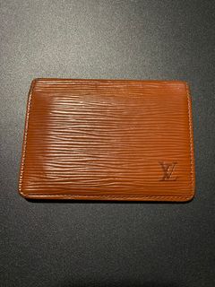 louis mens card holder leather