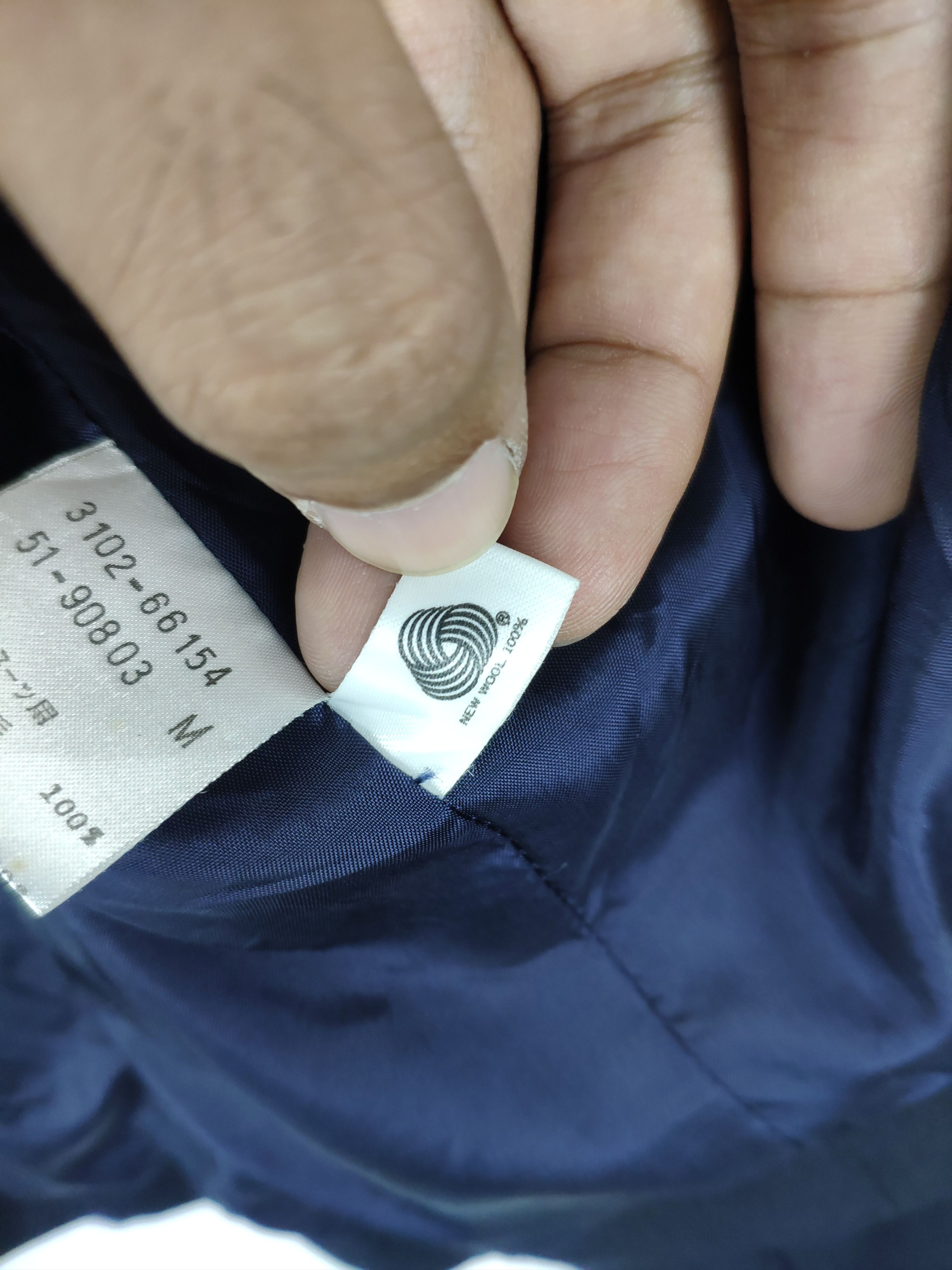 Designer × Japanese Brand Vintage Wool Crop Top Blazer Shawl Collar Size M / US 6-8 / IT 42-44 - 15 Thumbnail