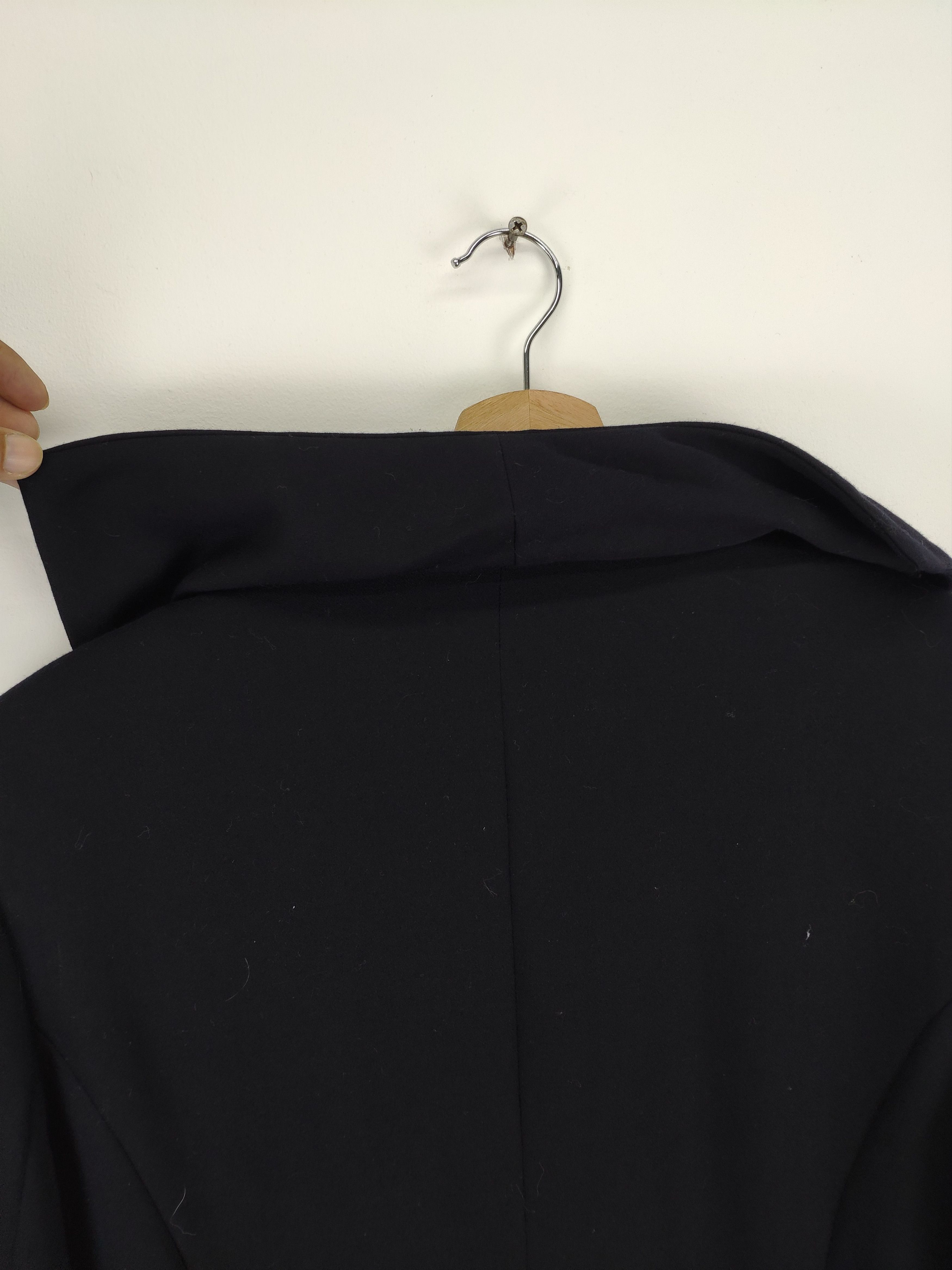 Designer × Japanese Brand Vintage Wool Crop Top Blazer Shawl Collar Size M / US 6-8 / IT 42-44 - 16 Thumbnail