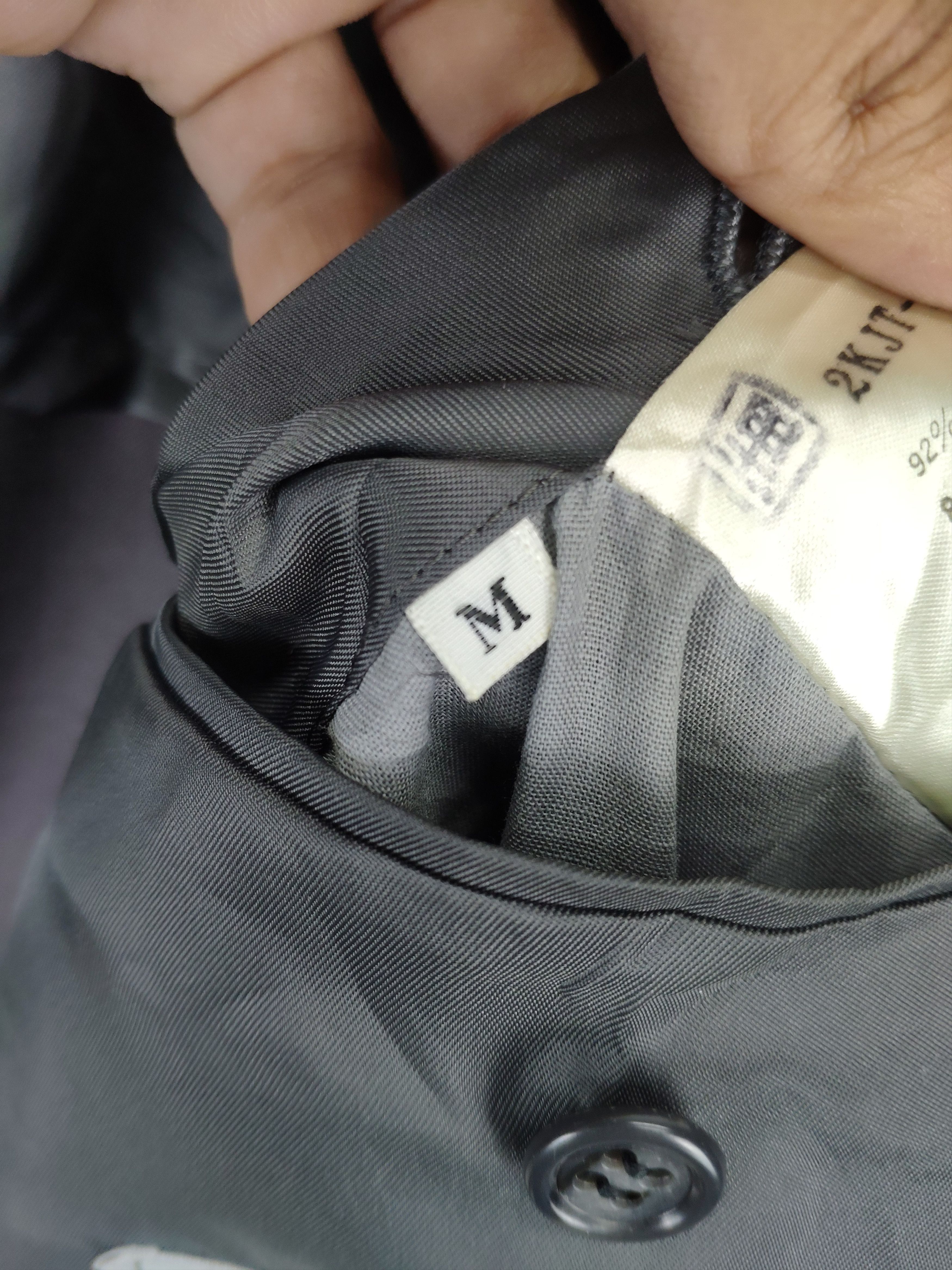 Issey Miyake × Tete Homme × Vintage Vintage Tete Homme Issey Miyake Wool Blazer Size US M / EU 48-50 / 2 - 6 Thumbnail