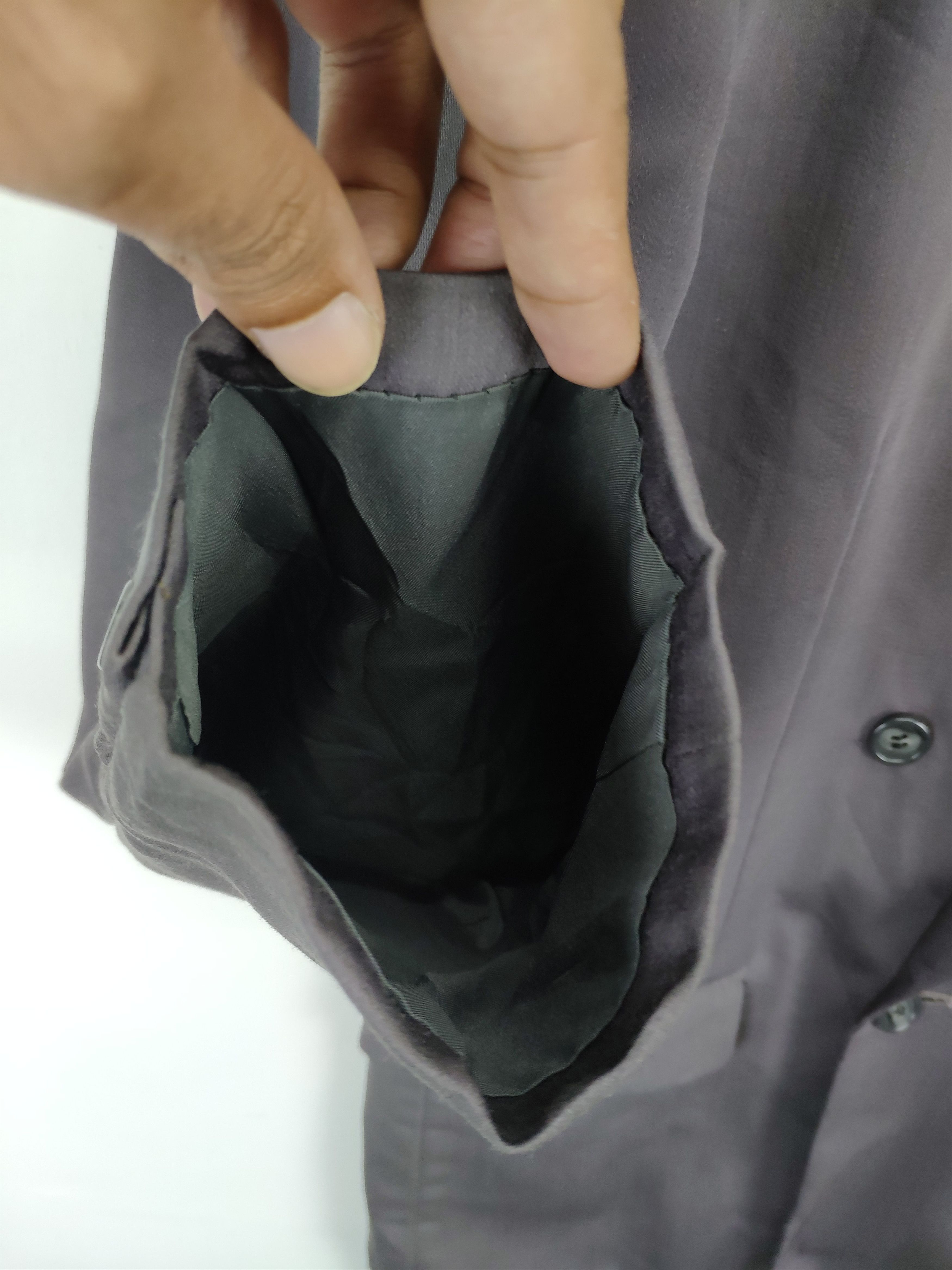 Issey Miyake × Tete Homme × Vintage Vintage Tete Homme Issey Miyake Wool Blazer Size US M / EU 48-50 / 2 - 10 Thumbnail