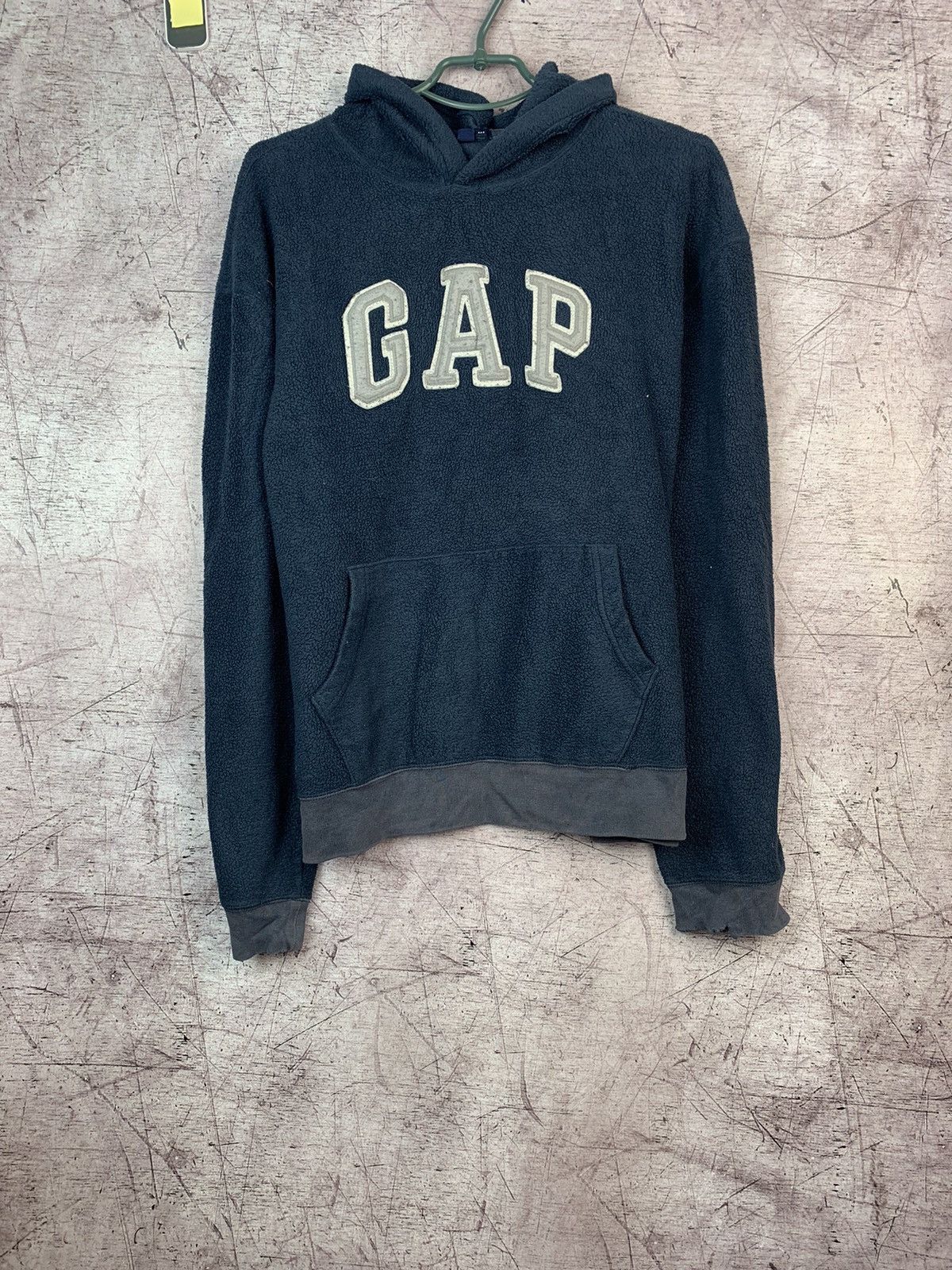 Gap Gap Vintage Mens Fleece Hoodie Size US XL / EU 56 / 4 - 1 Thumbnail